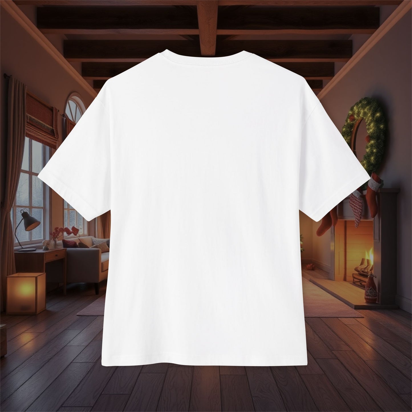 Festive Merry Christmas Oversized Boxy Tee for All