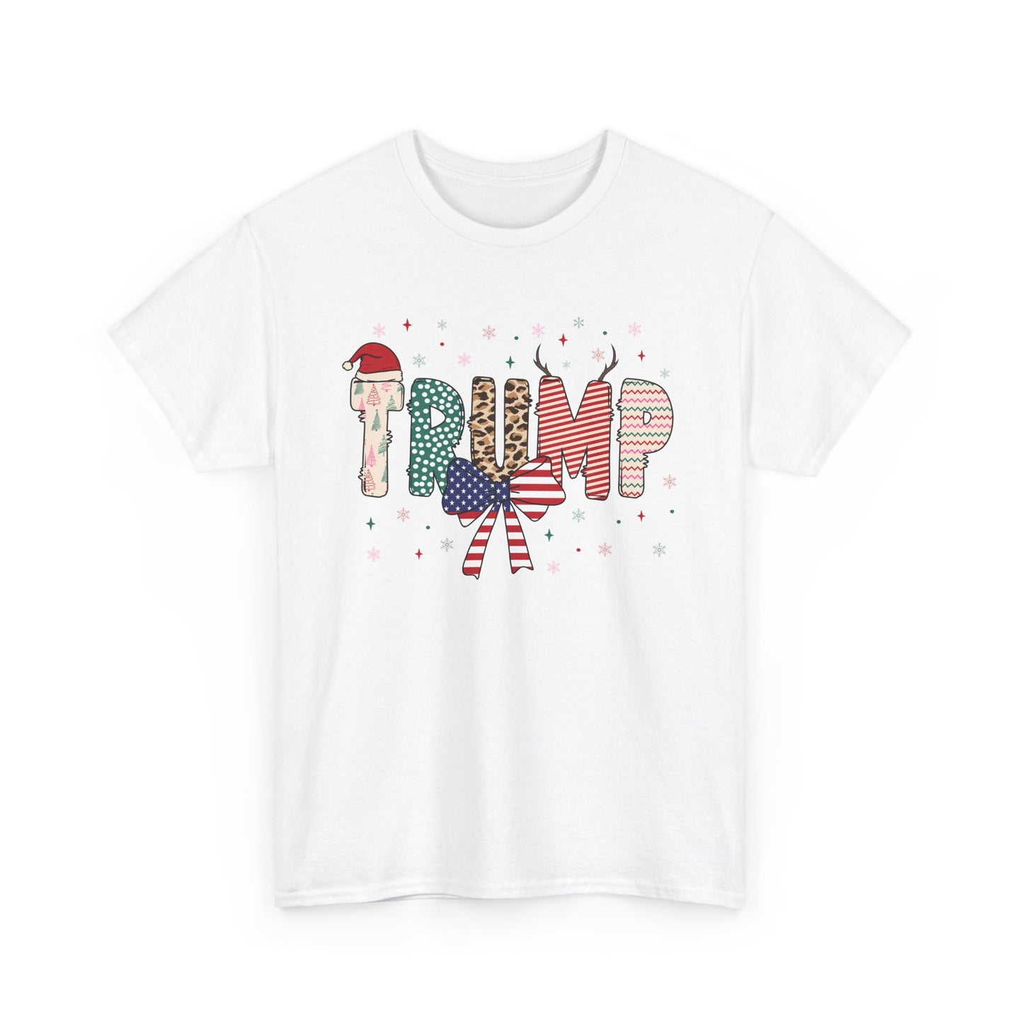 Trump Shirt, Trump Christmas Shirt, Trump Happy Holidays Shirt, Trump Won Unisex Cotton Tee, Political Shirt