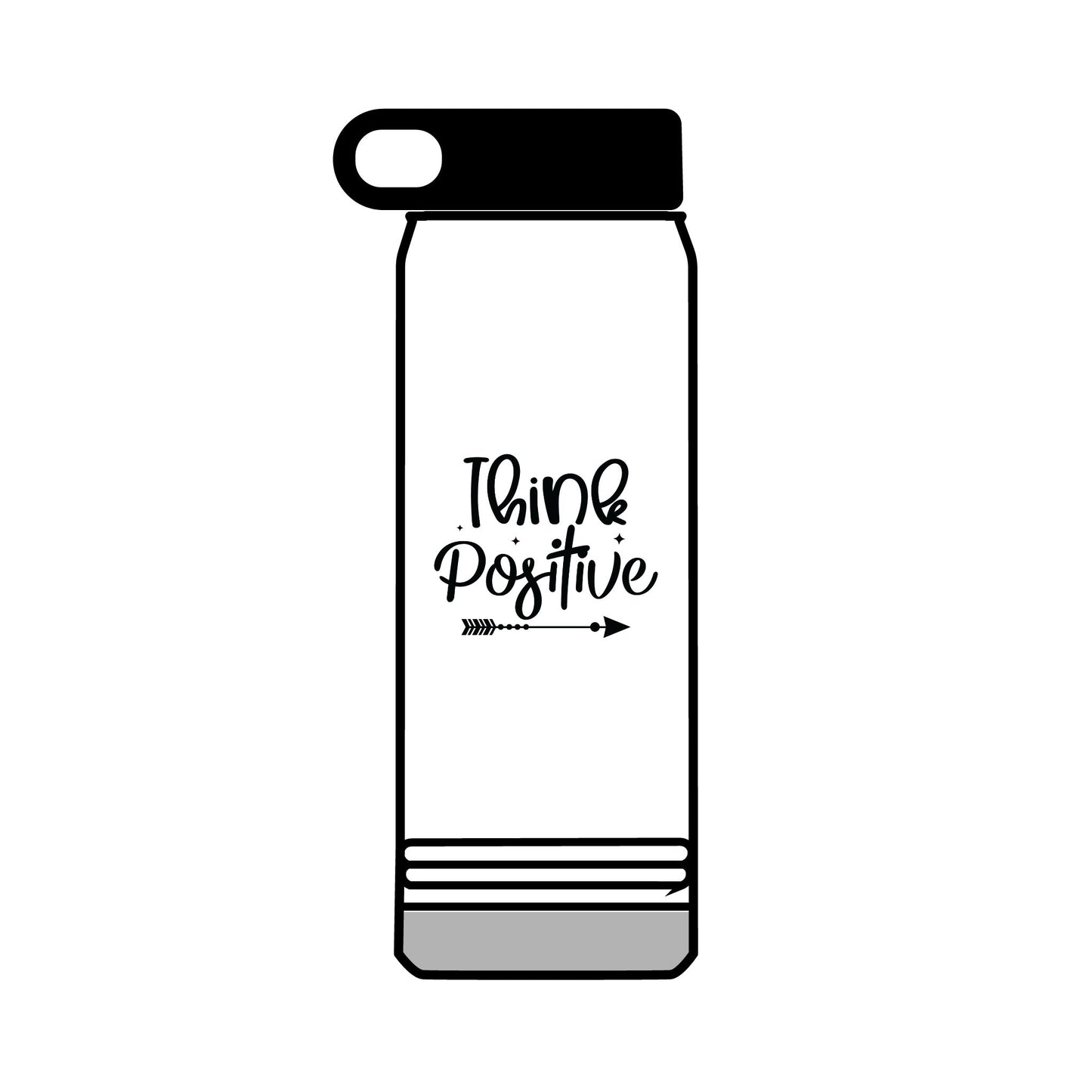 Motivational Water Bottle, 32oz - Inspiring Quote Reusable Water Bottle, Gym Hydration Flask, Fitness Gift, Positive Affirmation Drinkware,