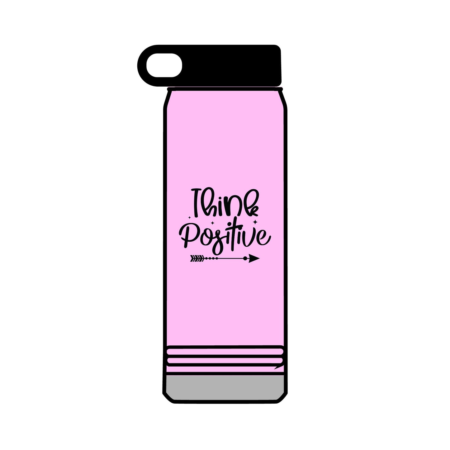 Motivational Water Bottle, 32oz - Inspiring Quote Reusable Water Bottle, Gym Hydration Flask, Fitness Gift, Positive Affirmation Drinkware,
