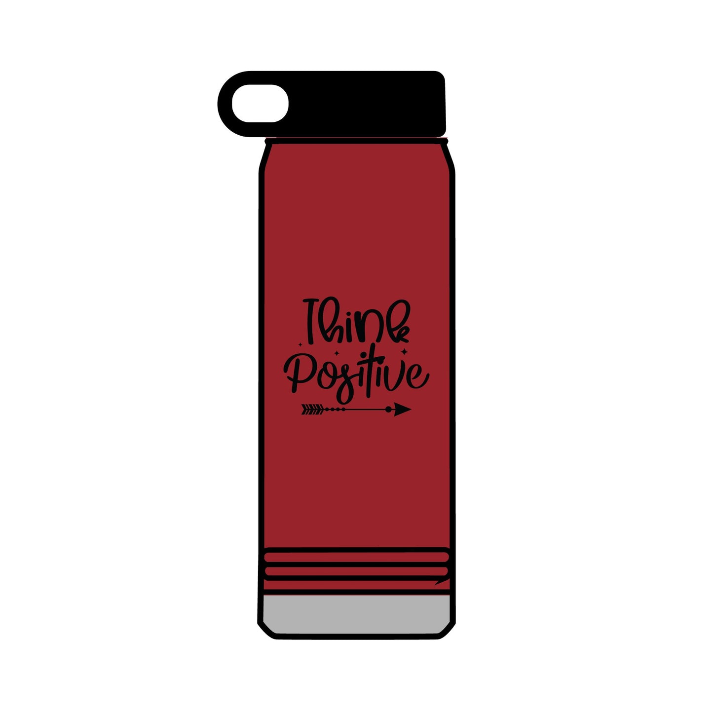 Motivational Water Bottle, 32oz - Inspiring Quote Reusable Water Bottle, Gym Hydration Flask, Fitness Gift, Positive Affirmation Drinkware,