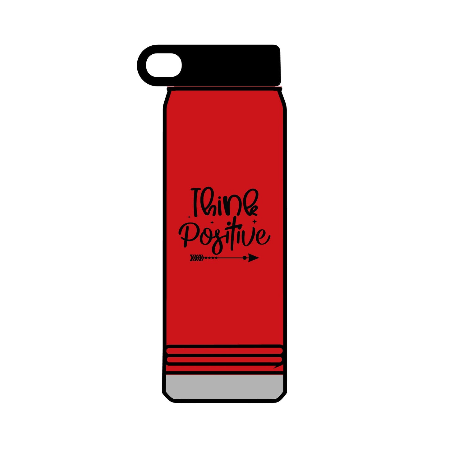 Motivational Water Bottle, 32oz - Inspiring Quote Reusable Water Bottle, Gym Hydration Flask, Fitness Gift, Positive Affirmation Drinkware,