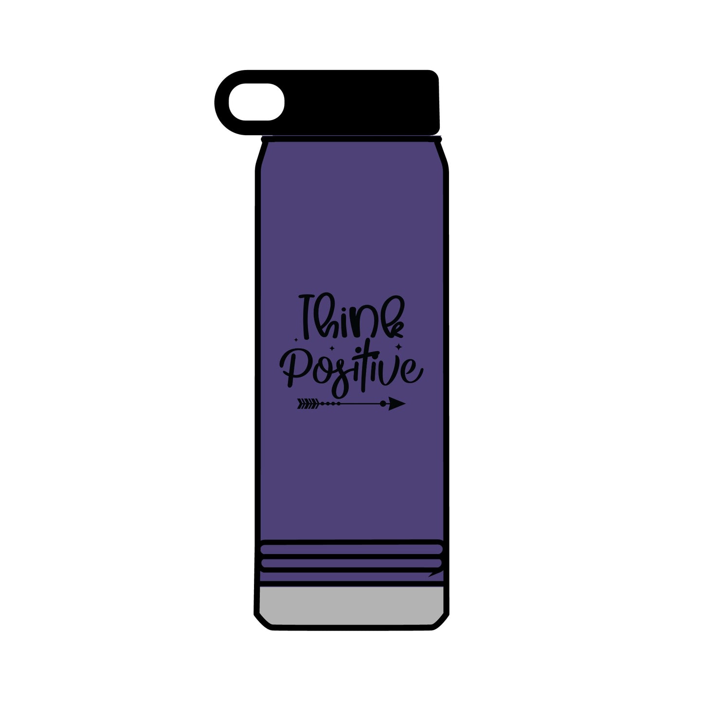 Motivational Water Bottle, 32oz - Inspiring Quote Reusable Water Bottle, Gym Hydration Flask, Fitness Gift, Positive Affirmation Drinkware,