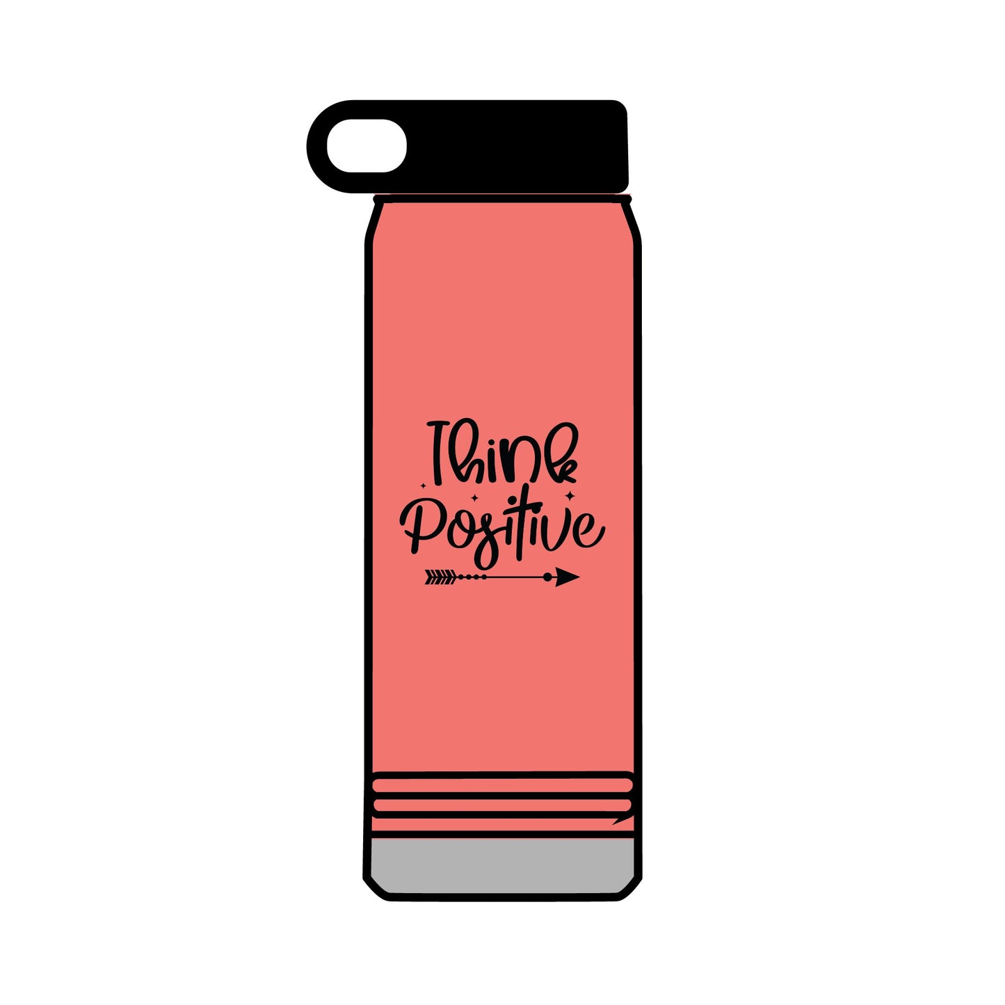 Motivational Water Bottle, 32oz - Inspiring Quote Reusable Water Bottle, Gym Hydration Flask, Fitness Gift, Positive Affirmation Drinkware,