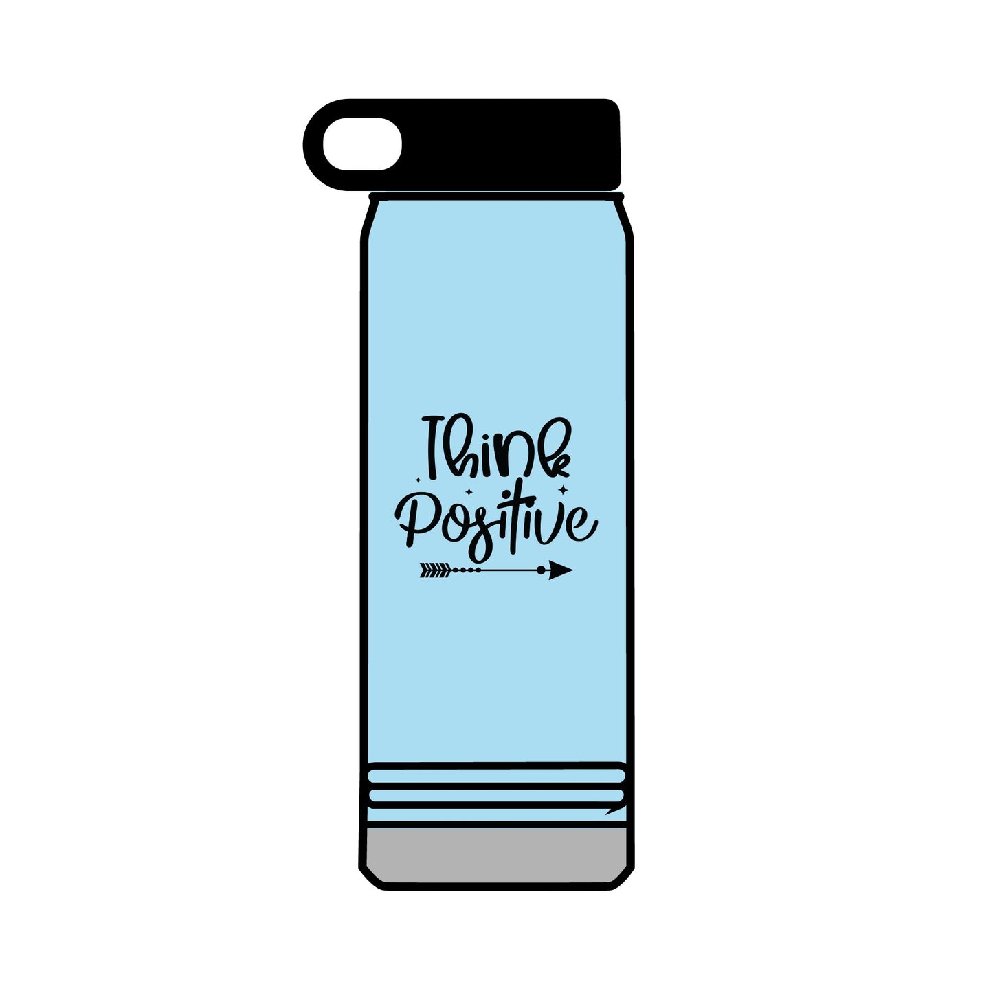 Motivational Water Bottle, 32oz - Inspiring Quote Reusable Water Bottle, Gym Hydration Flask, Fitness Gift, Positive Affirmation Drinkware,