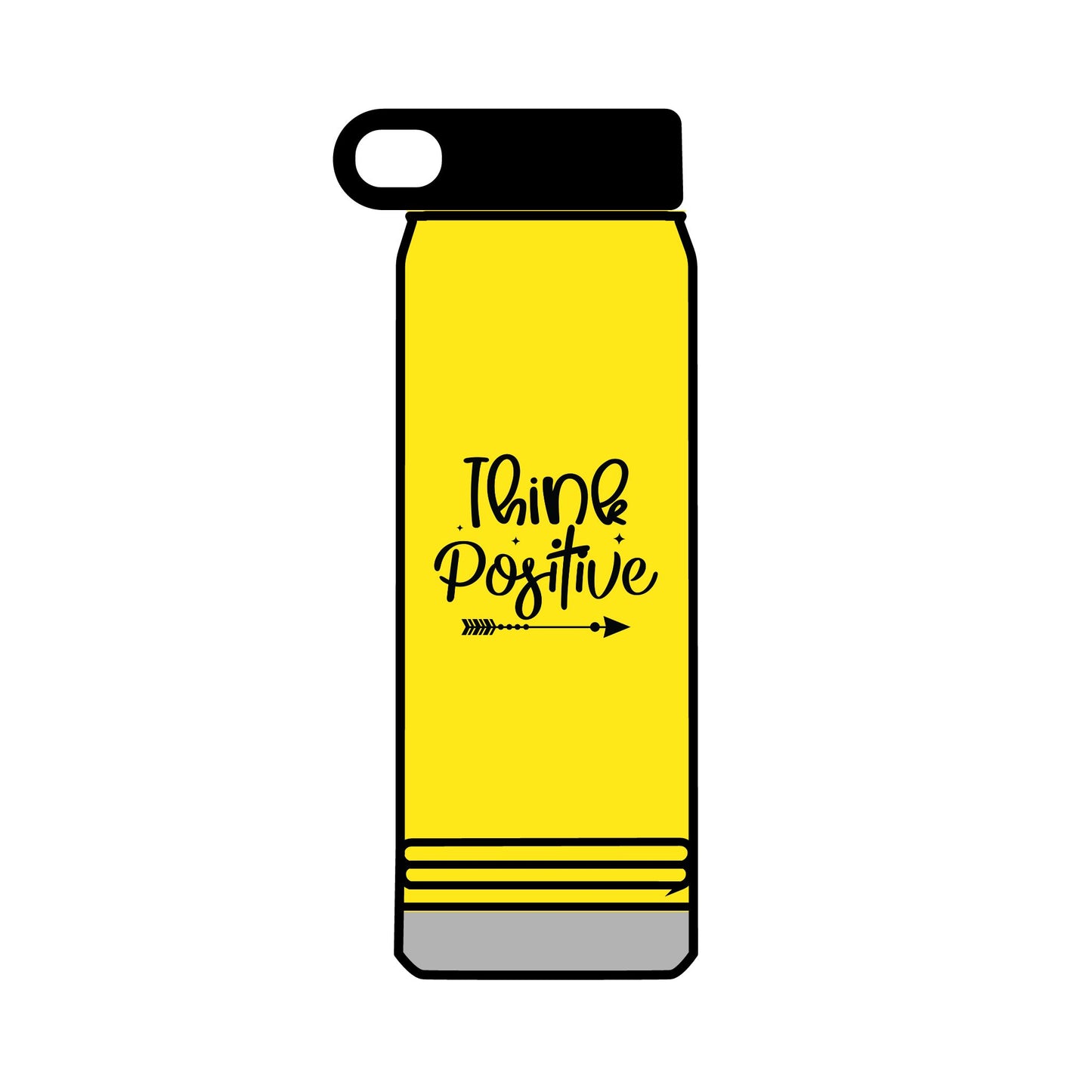 Motivational Water Bottle, 32oz - Inspiring Quote Reusable Water Bottle, Gym Hydration Flask, Fitness Gift, Positive Affirmation Drinkware,