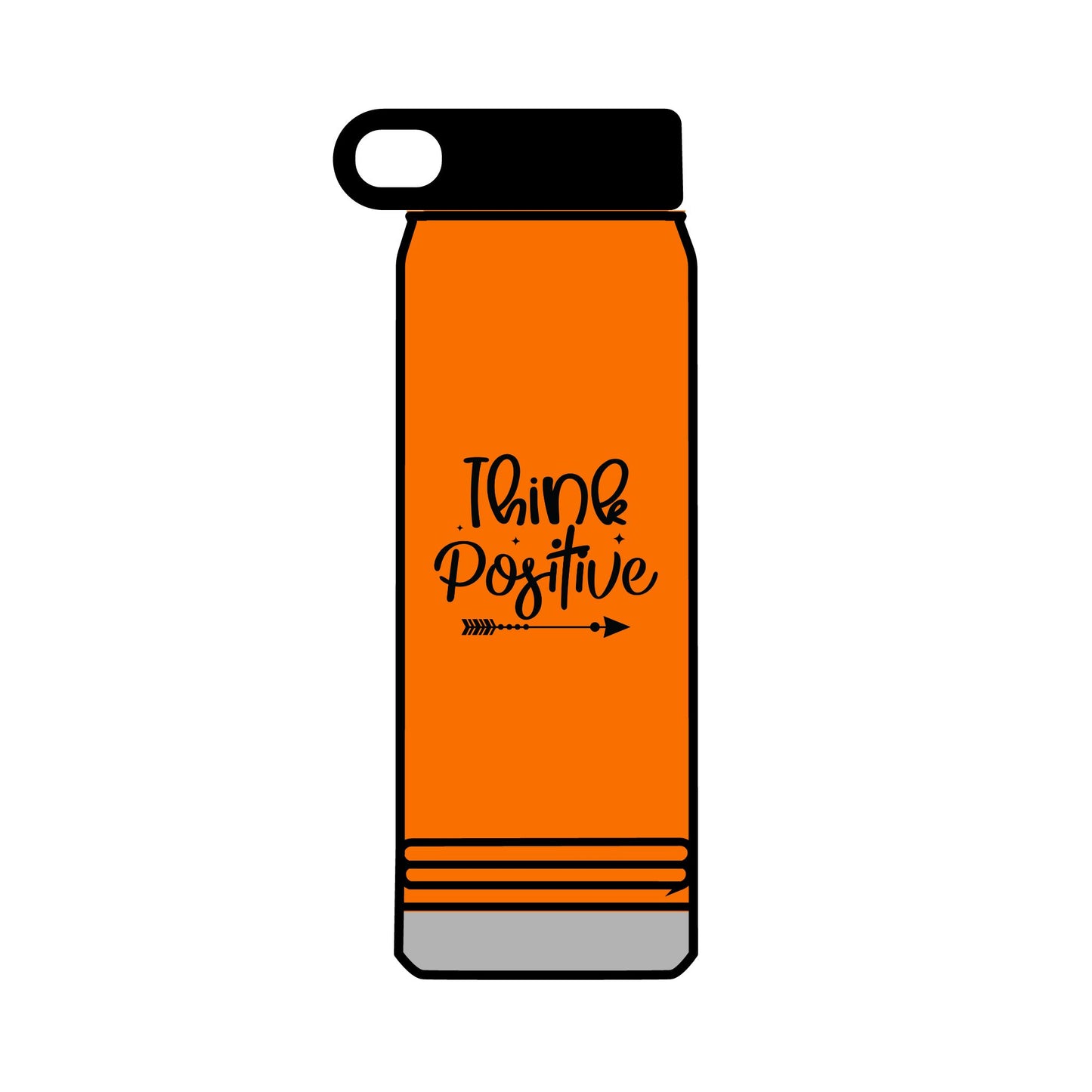 Motivational Water Bottle, 32oz - Inspiring Quote Reusable Water Bottle, Gym Hydration Flask, Fitness Gift, Positive Affirmation Drinkware,