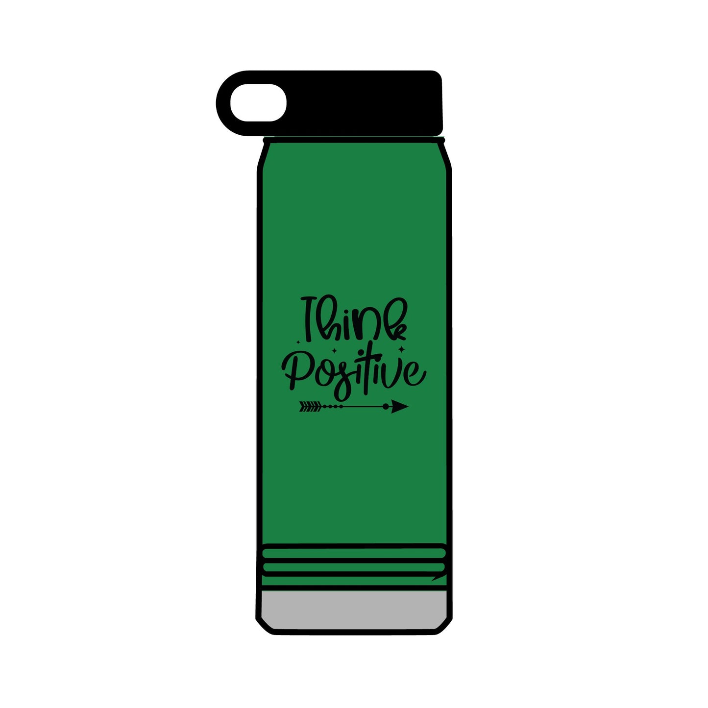 Motivational Water Bottle, 32oz - Inspiring Quote Reusable Water Bottle, Gym Hydration Flask, Fitness Gift, Positive Affirmation Drinkware,