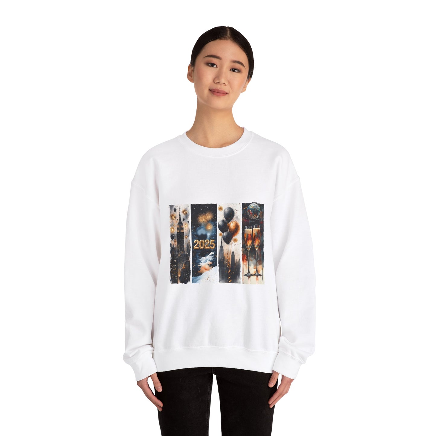 New Year 2025 Unisex Heavy Blend™ Crewneck Sweatshirt