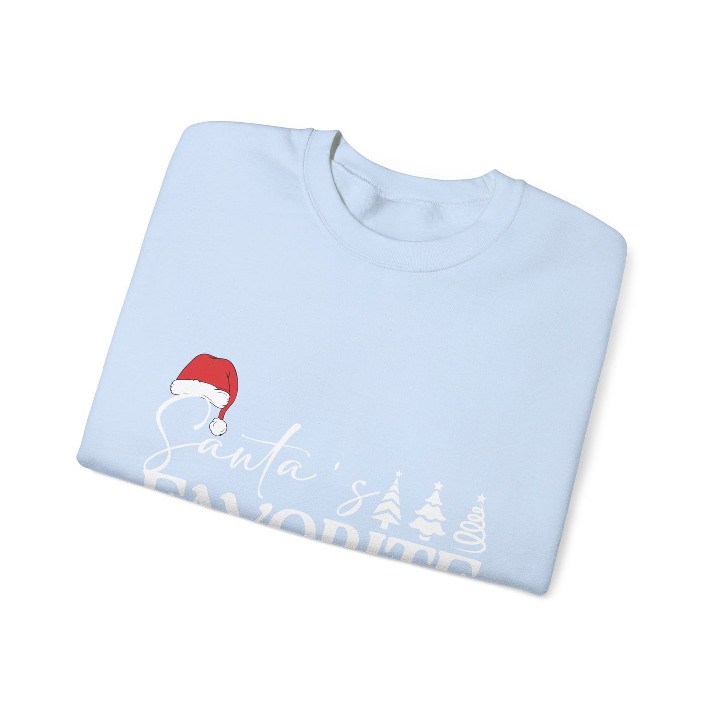 Santa Favorite Nurse Sweatshirt, Christmas Nurse Gift, Holiday Medical Apparel, Xmas RN Pullover, Healthcare Worker Jumper, Secret Santa