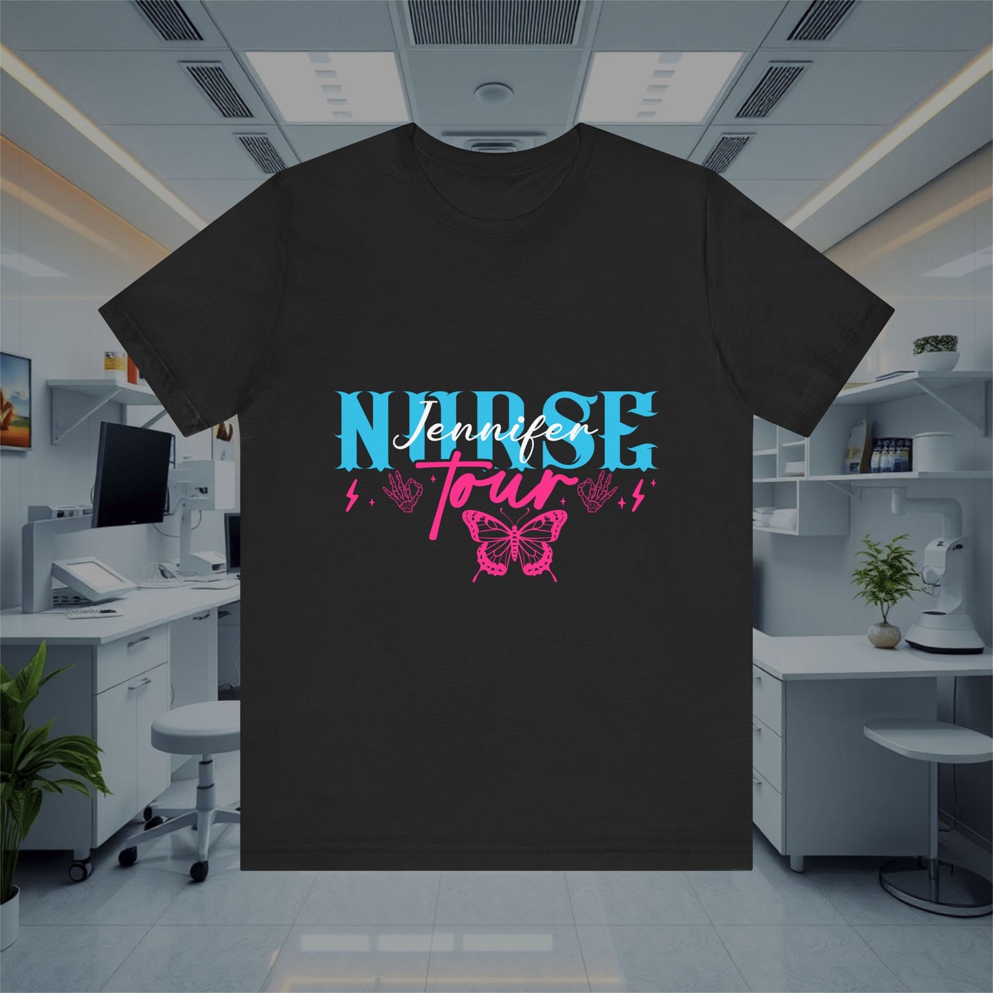 Nurse Tour Unisex Tee, Nursing T-Shirt, Medical Top, Healthcare Nurse Shirt, Hospital Apparel