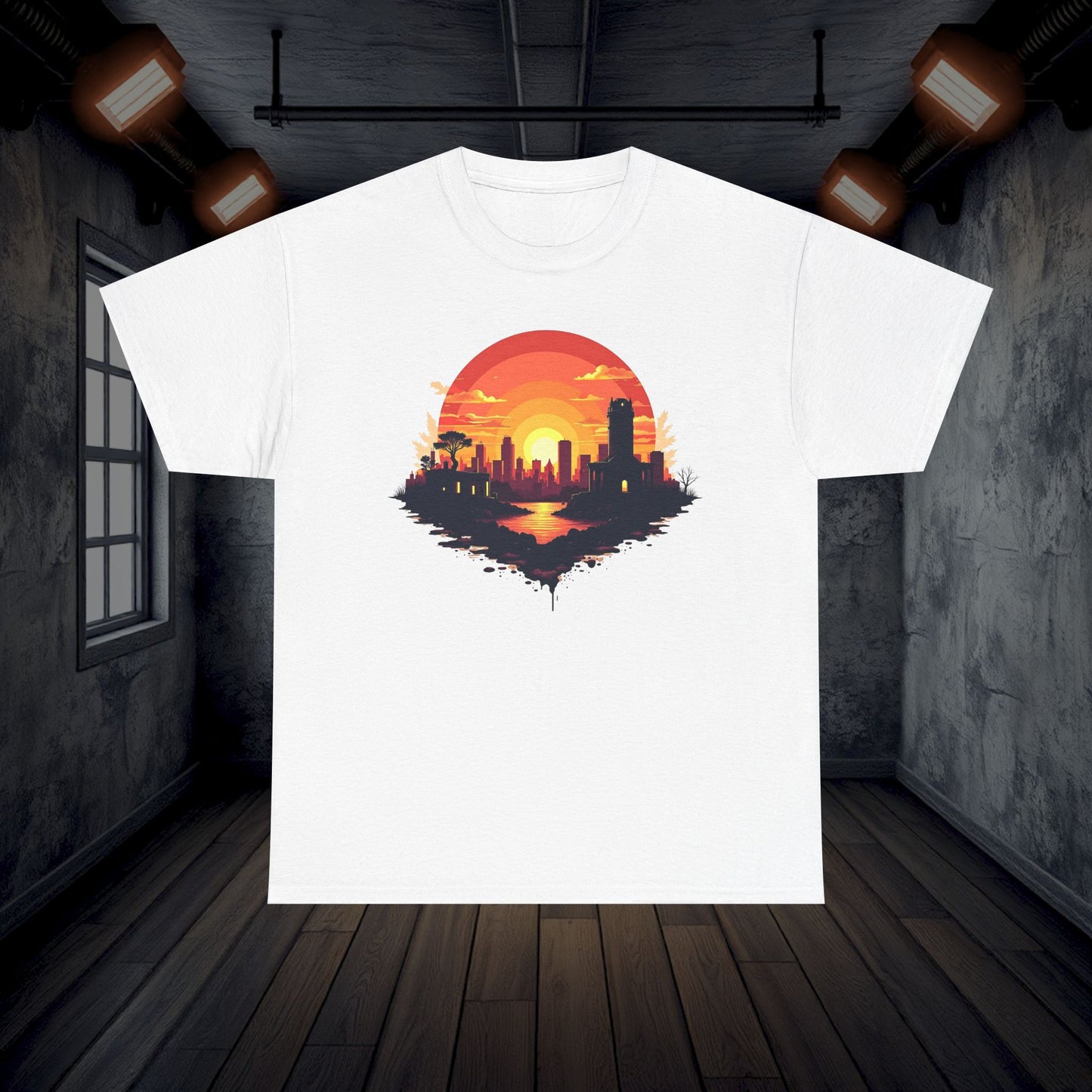 Boston Ruins Fallout 4 Tee, Unisex T-Shirt, Gamer Shirt, Fallout Fan Gift, Video Game Apparel, Geek Clothing, Post-Apocalyptic Tee