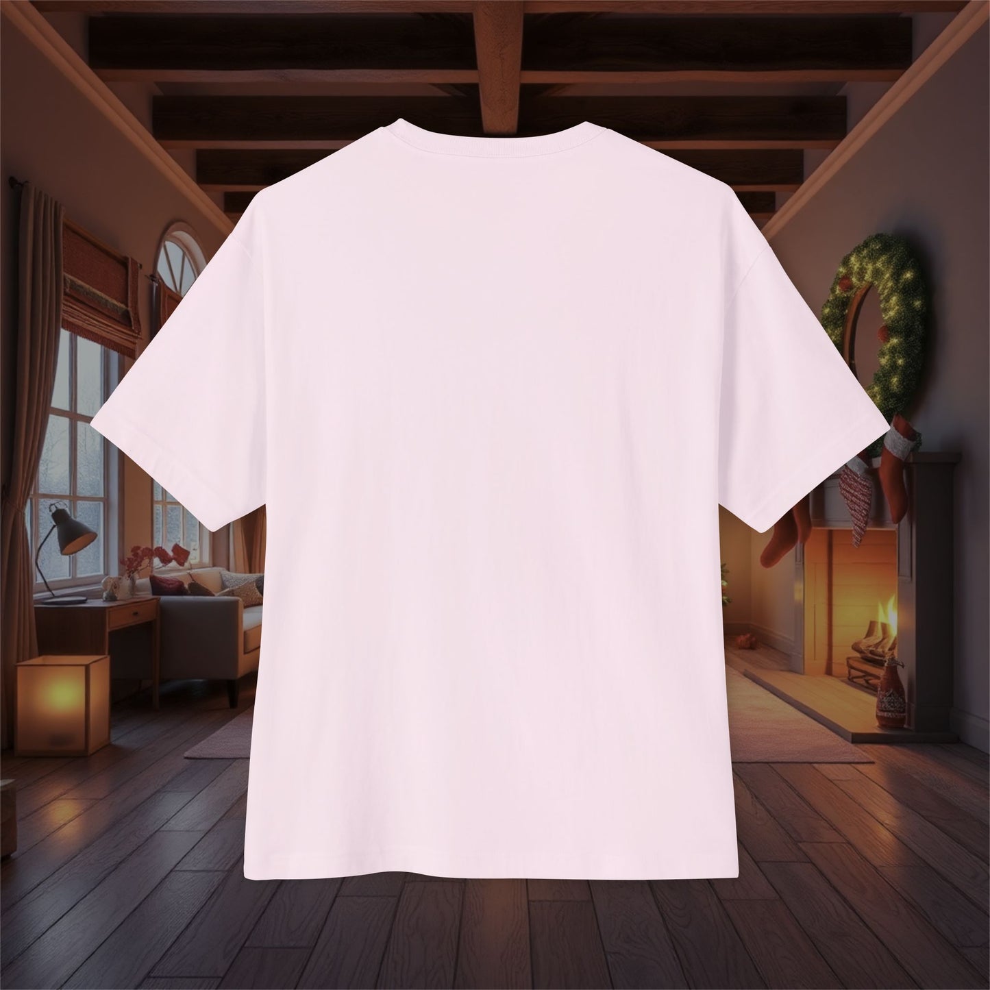 Festive Merry Christmas Oversized Boxy Tee for All