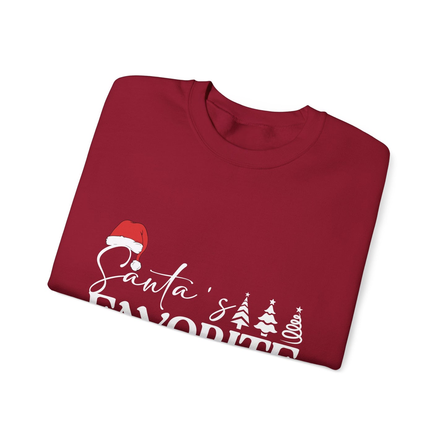 Santa Favorite Nurse Sweatshirt, Christmas Nurse Gift, Holiday Medical Apparel, Xmas RN Pullover, Healthcare Worker Jumper, Secret Santa