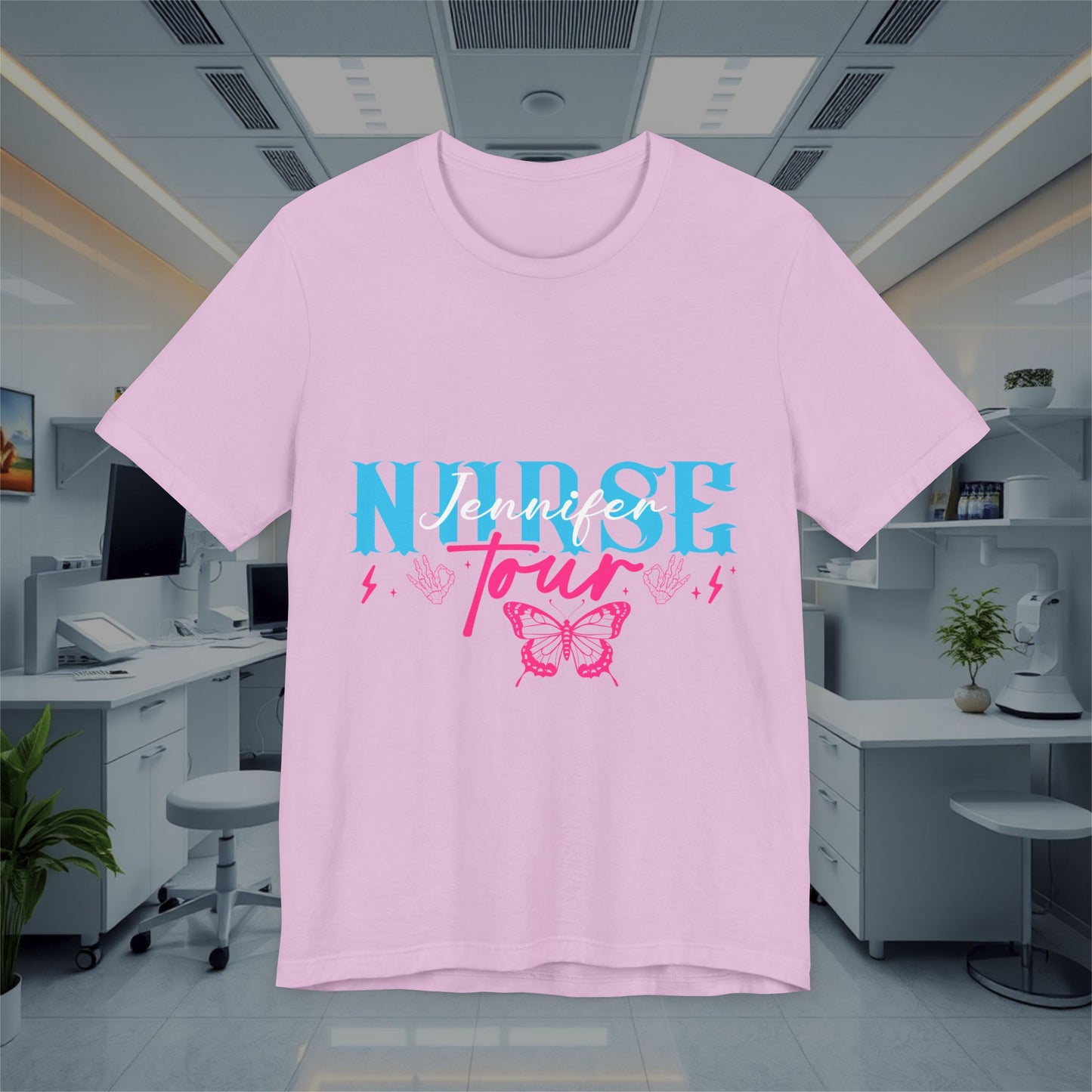 Nurse Tour Unisex Tee, Nursing T-Shirt, Medical Top, Healthcare Nurse Shirt, Hospital Apparel