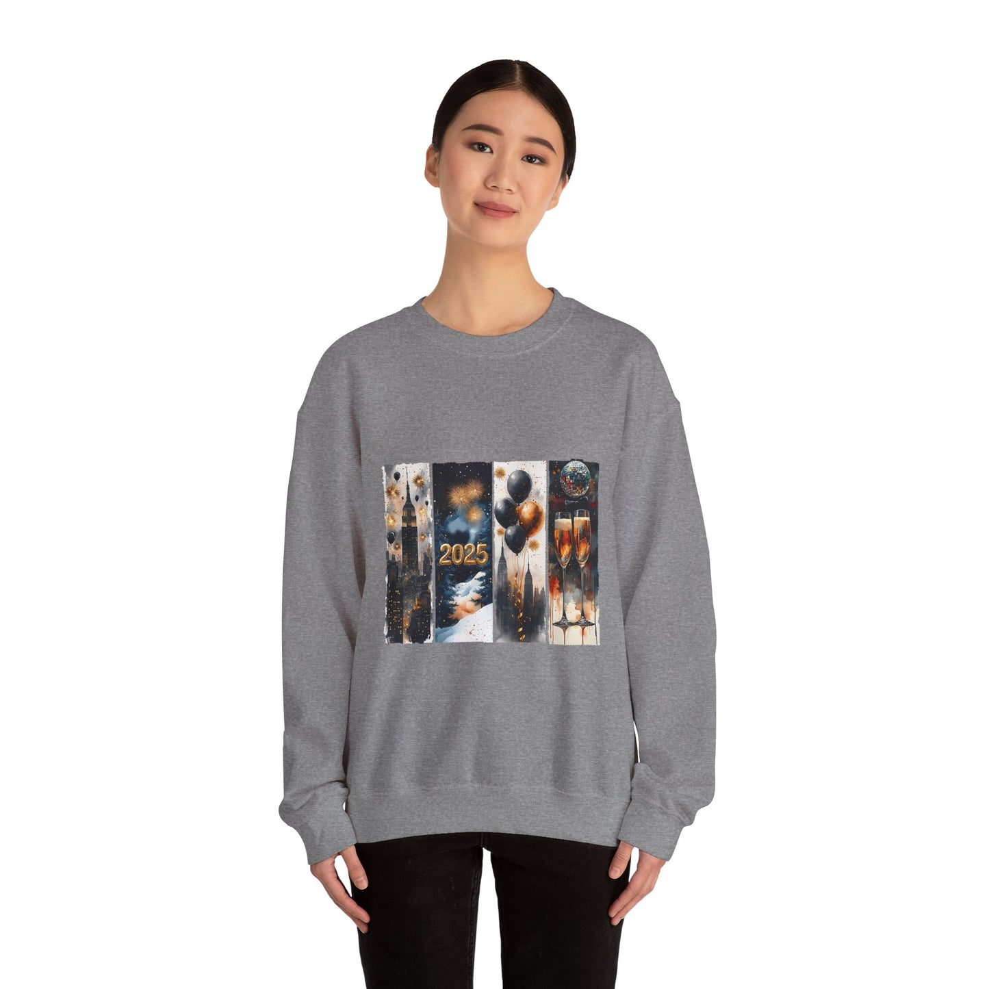 New Year 2025 Unisex Heavy Blend™ Crewneck Sweatshirt