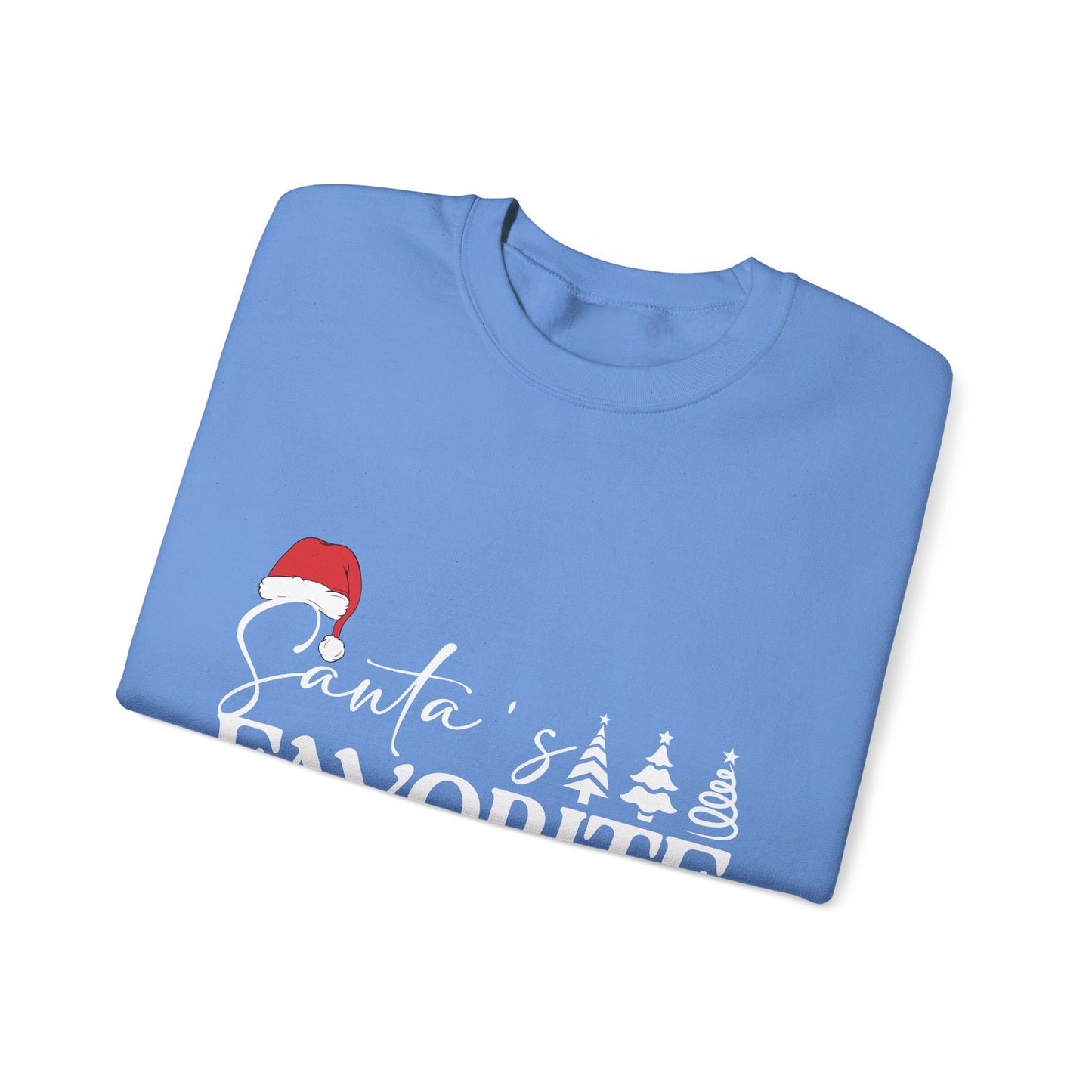 Santa Favorite Nurse Sweatshirt, Christmas Nurse Gift, Holiday Medical Apparel, Xmas RN Pullover, Healthcare Worker Jumper, Secret Santa