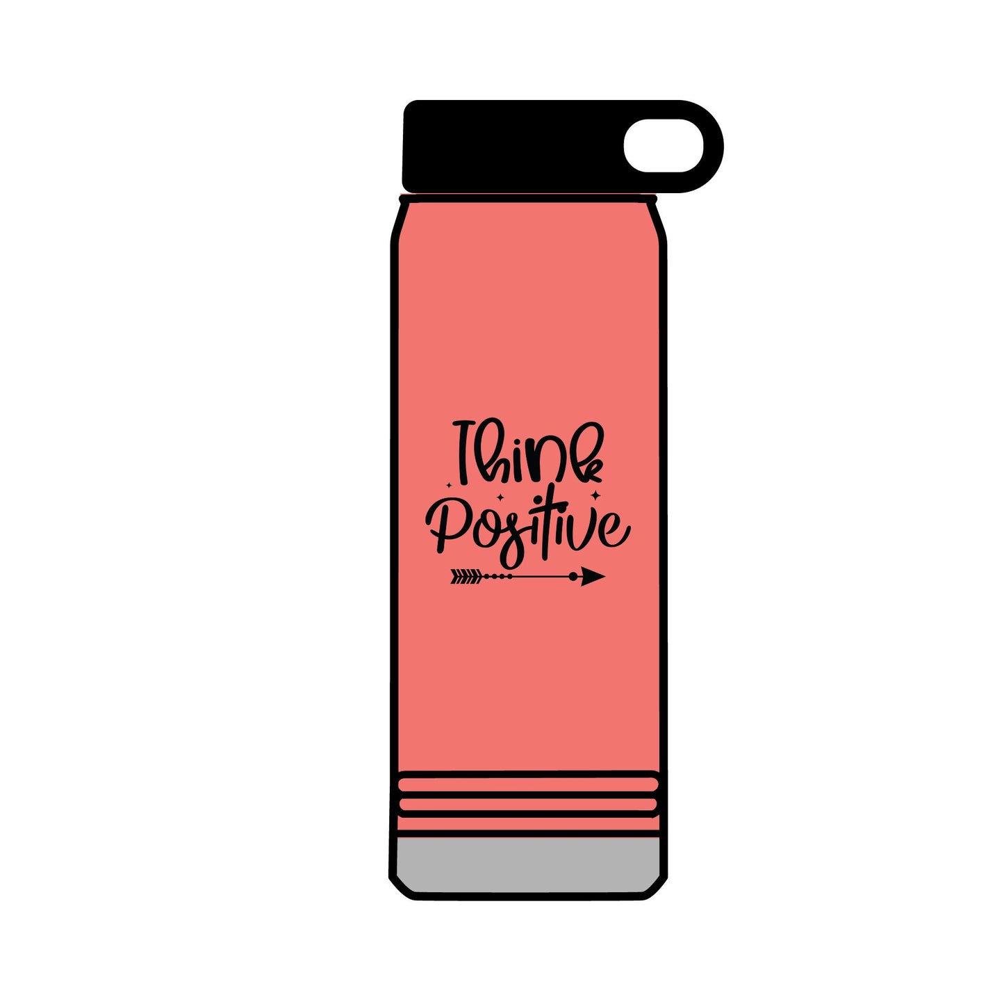 Motivational Water Bottle, 32oz - Inspiring Quote Reusable Water Bottle, Gym Hydration Flask, Fitness Gift, Positive Affirmation Drinkware,
