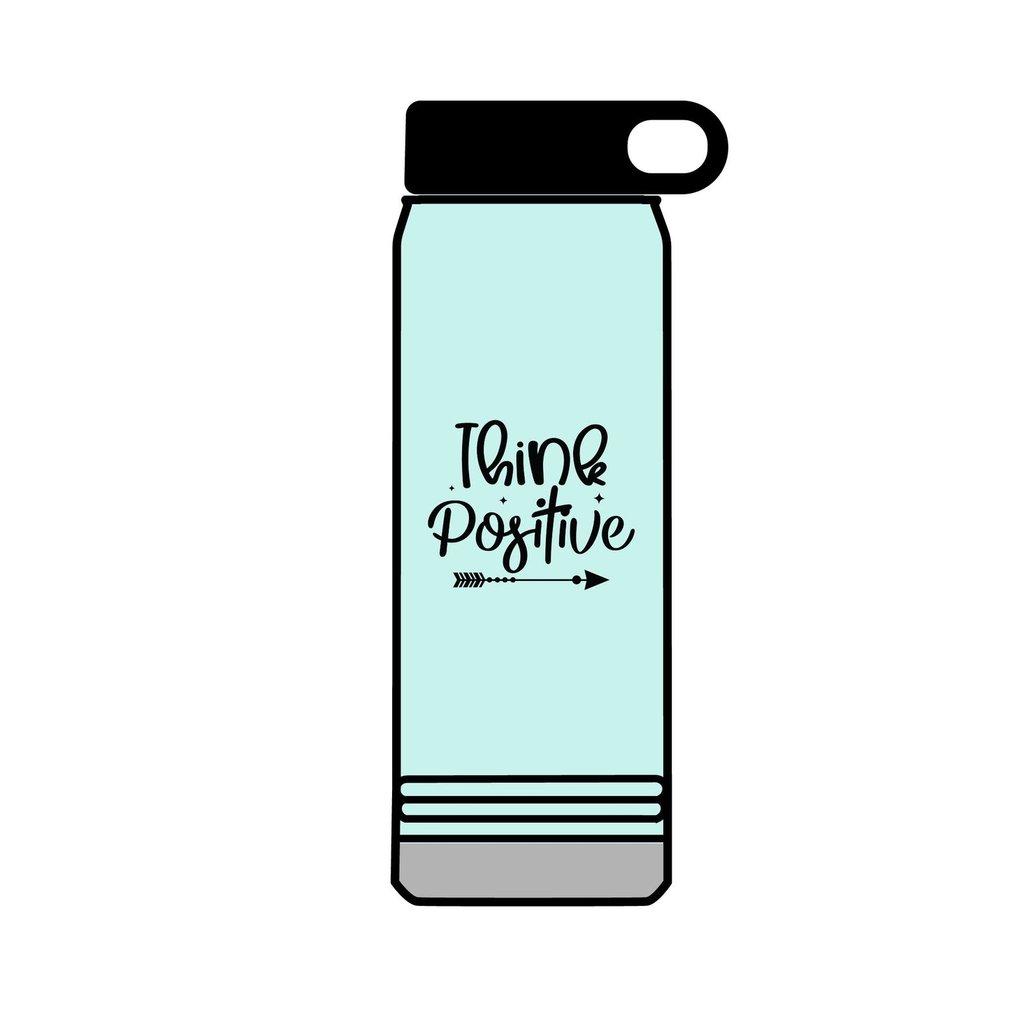 Motivational Water Bottle, 32oz - Inspiring Quote Reusable Water Bottle, Gym Hydration Flask, Fitness Gift, Positive Affirmation Drinkware,