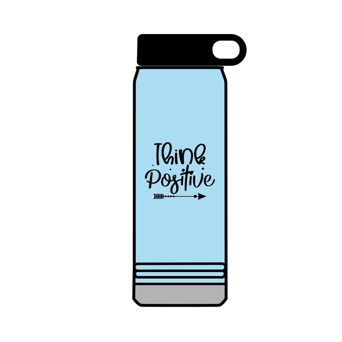 Motivational Water Bottle, 32oz - Inspiring Quote Reusable Water Bottle, Gym Hydration Flask, Fitness Gift, Positive Affirmation Drinkware,
