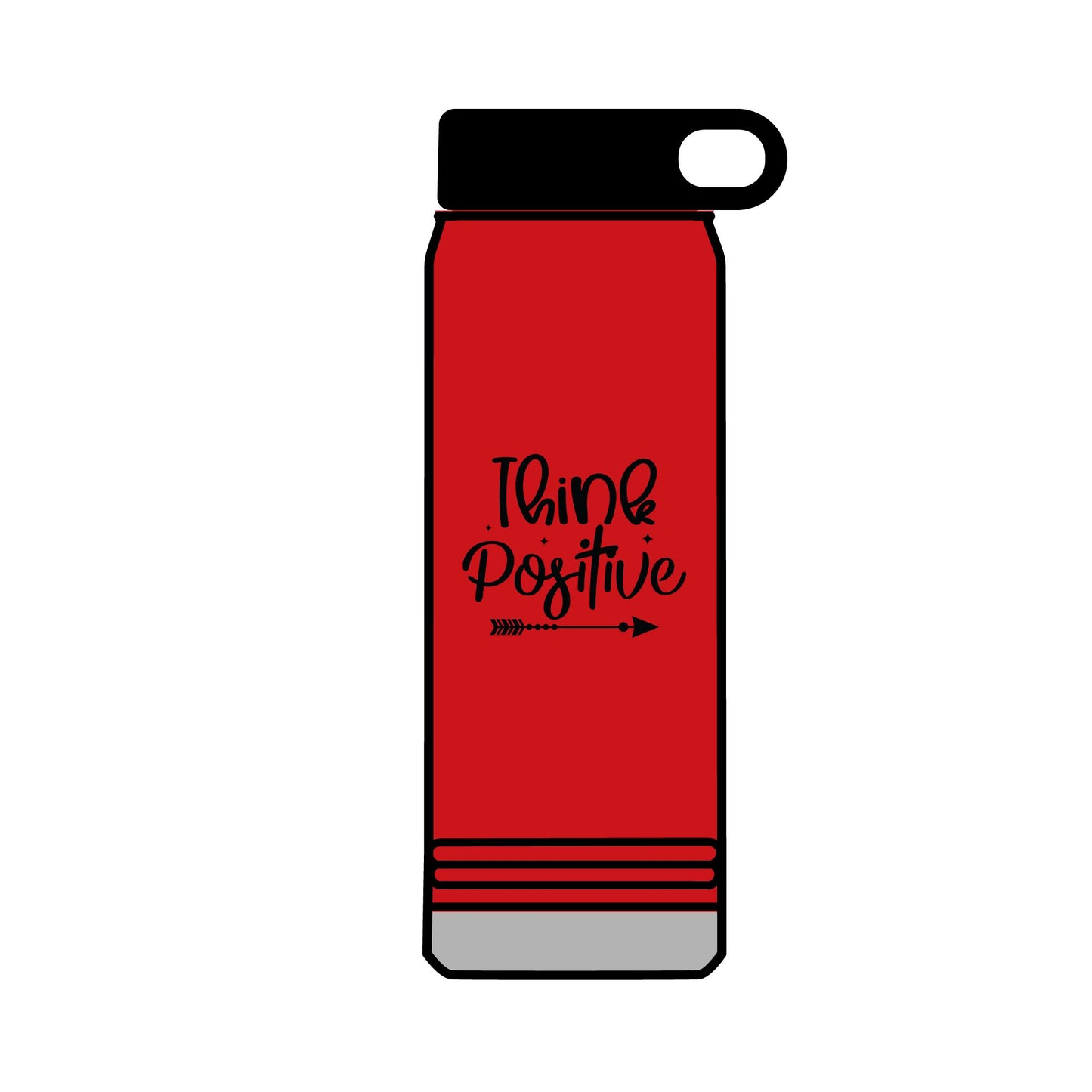 Motivational Water Bottle, 32oz - Inspiring Quote Reusable Water Bottle, Gym Hydration Flask, Fitness Gift, Positive Affirmation Drinkware,