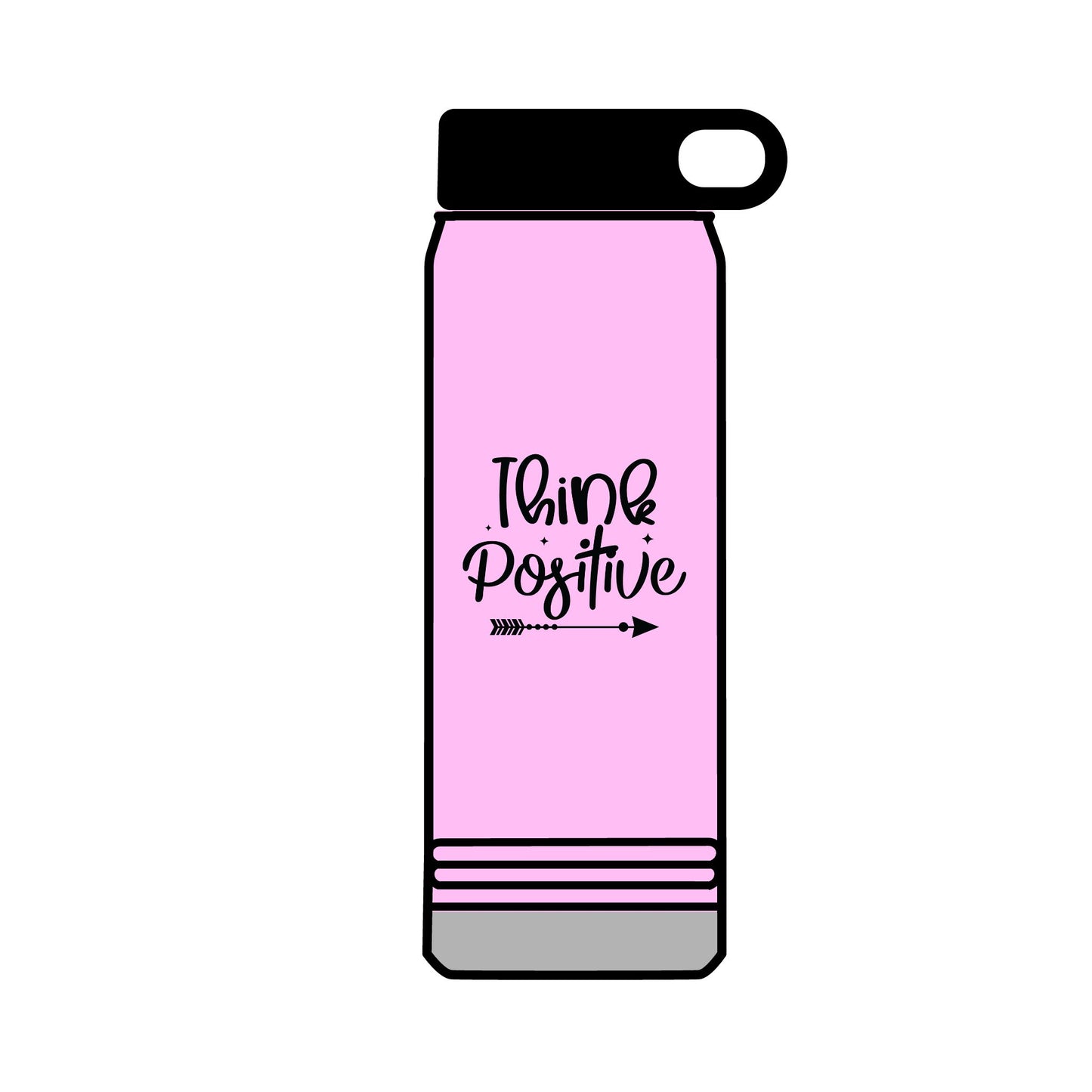 Motivational Water Bottle, 32oz - Inspiring Quote Reusable Water Bottle, Gym Hydration Flask, Fitness Gift, Positive Affirmation Drinkware,