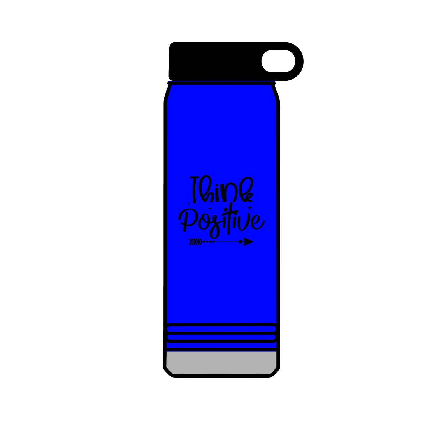 Motivational Water Bottle, 32oz - Inspiring Quote Reusable Water Bottle, Gym Hydration Flask, Fitness Gift, Positive Affirmation Drinkware,