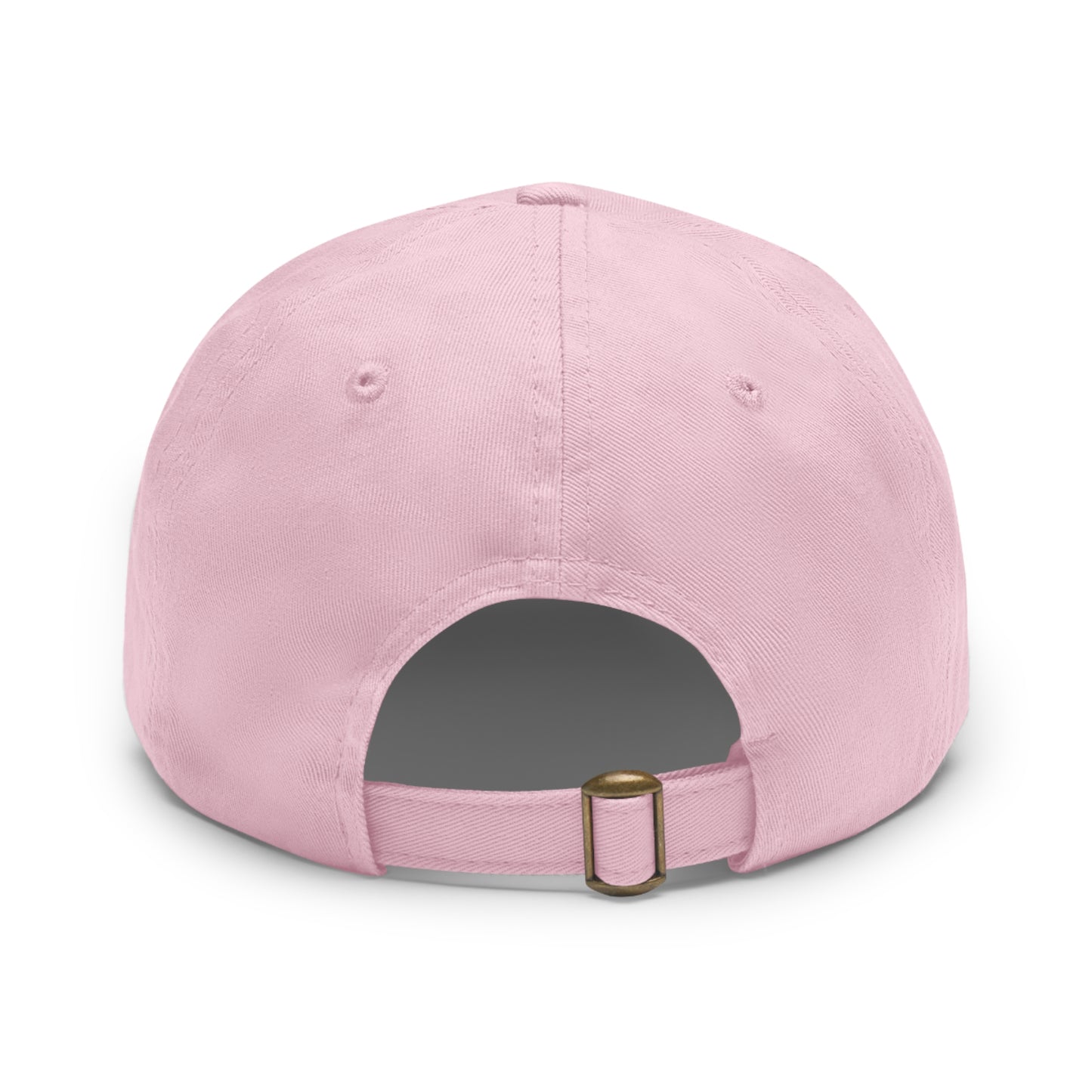 American Flag Dad Hat with Leather Patch (Rectangle)