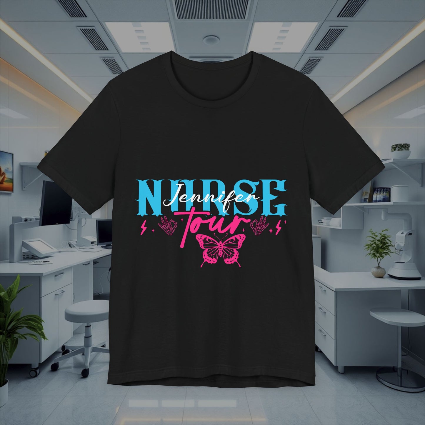 Nurse Tour Unisex Tee, Nursing T-Shirt, Medical Top, Healthcare Nurse Shirt, Hospital Apparel