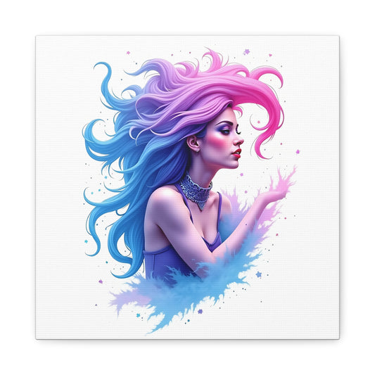 Canvas Print, League of Legends Art, Surreal Watercolor Style, Wall Decor, Home Decor, Fantasy Poster, Gaming Gift