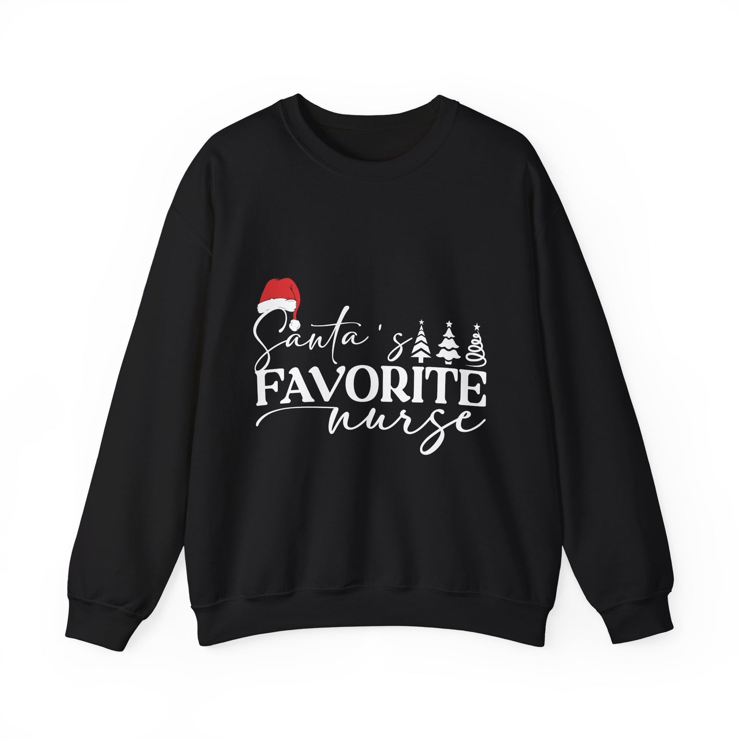Santa Favorite Nurse Sweatshirt, Christmas Nurse Gift, Holiday Medical Apparel, Xmas RN Pullover, Healthcare Worker Jumper, Secret Santa