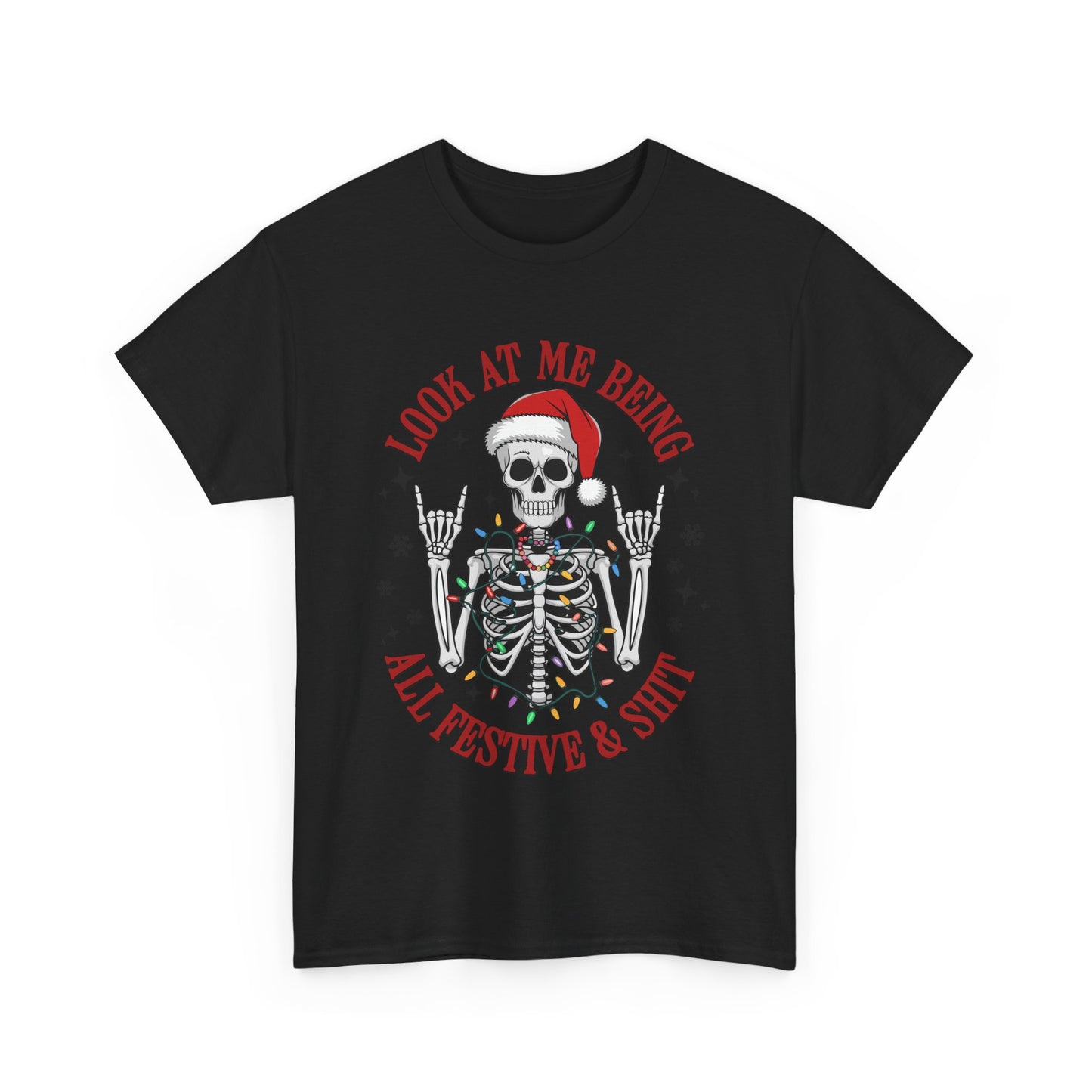 Festive Graphic Tee, Funny Holiday T-Shirt, Christmas Gift Shirt, Humorous Unisex Top, Festive Apparel