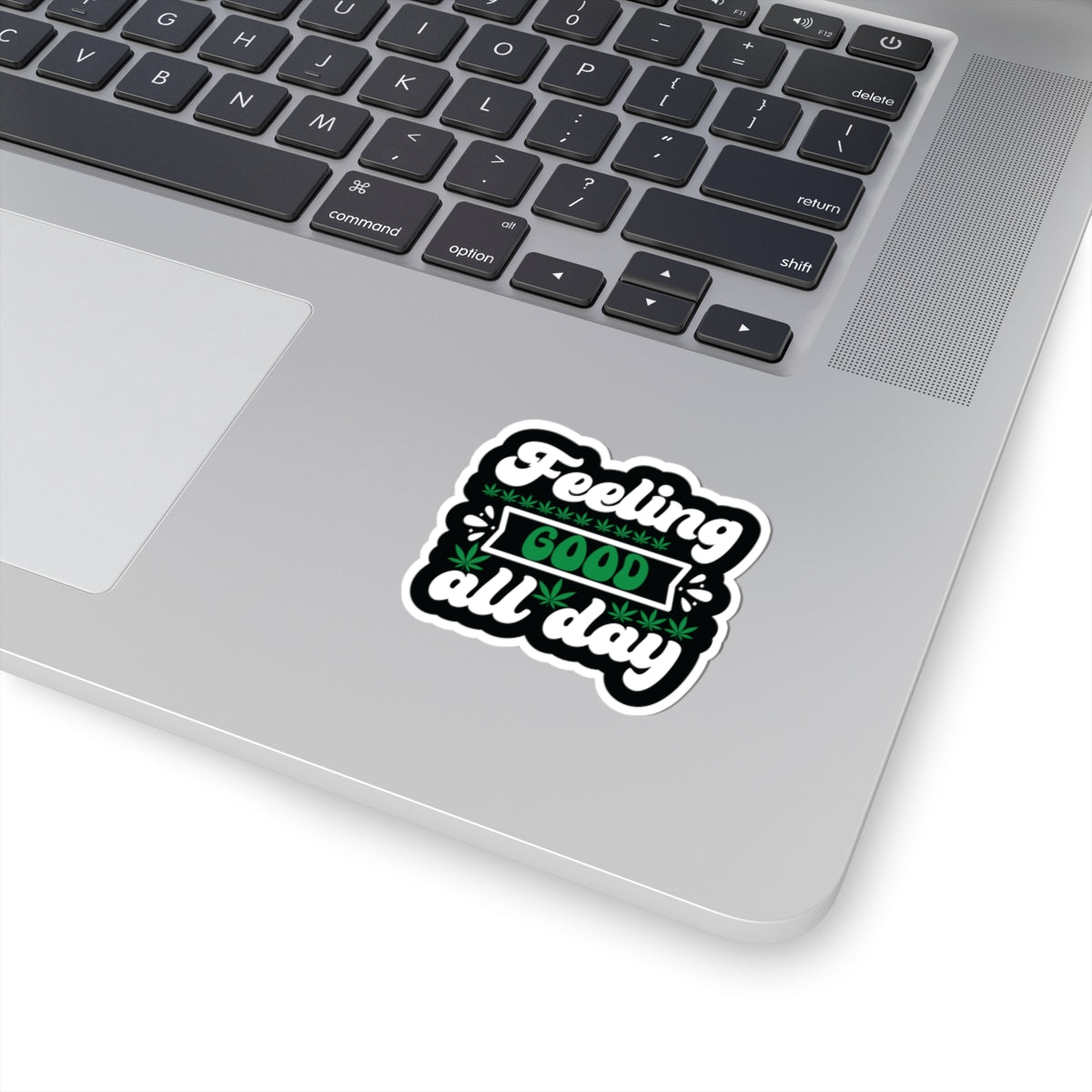 Feeling Good All Day Cannabis Stickers, Weed Decals, Marijuana Labels, Ganja Sticker Set, Stoner Gift Accessories