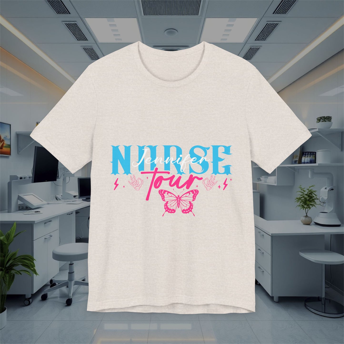 Nurse Tour Unisex Tee, Nursing T-Shirt, Medical Top, Healthcare Nurse Shirt, Hospital Apparel