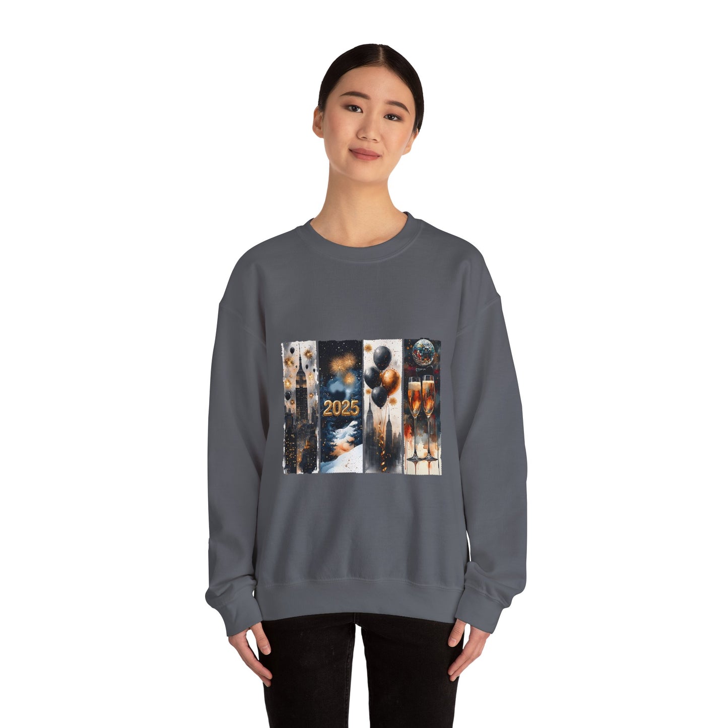 New Year 2025 Unisex Heavy Blend™ Crewneck Sweatshirt