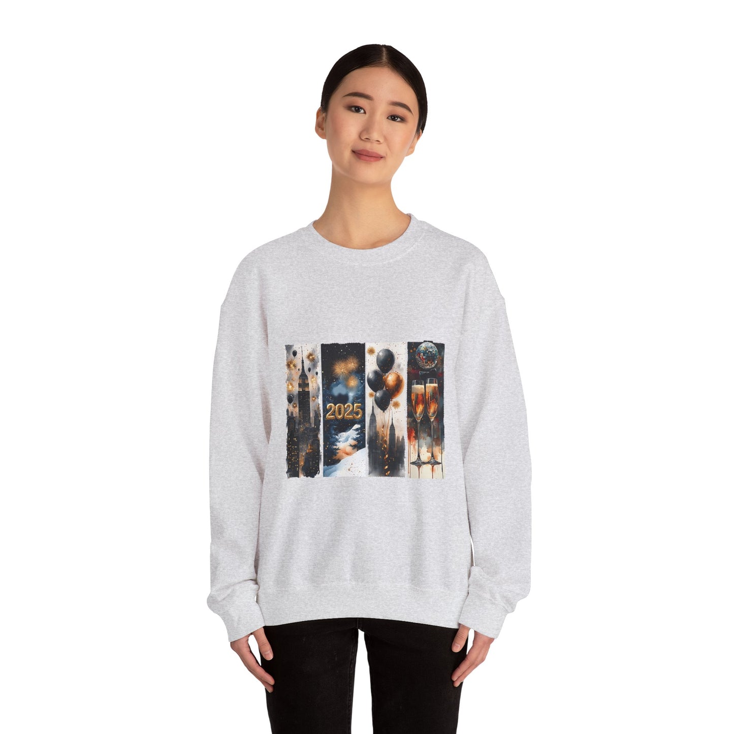 New Year 2025 Unisex Heavy Blend™ Crewneck Sweatshirt