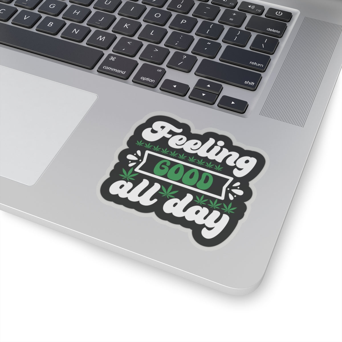 Feeling Good All Day Cannabis Stickers, Weed Decals, Marijuana Labels, Ganja Sticker Set, Stoner Gift Accessories