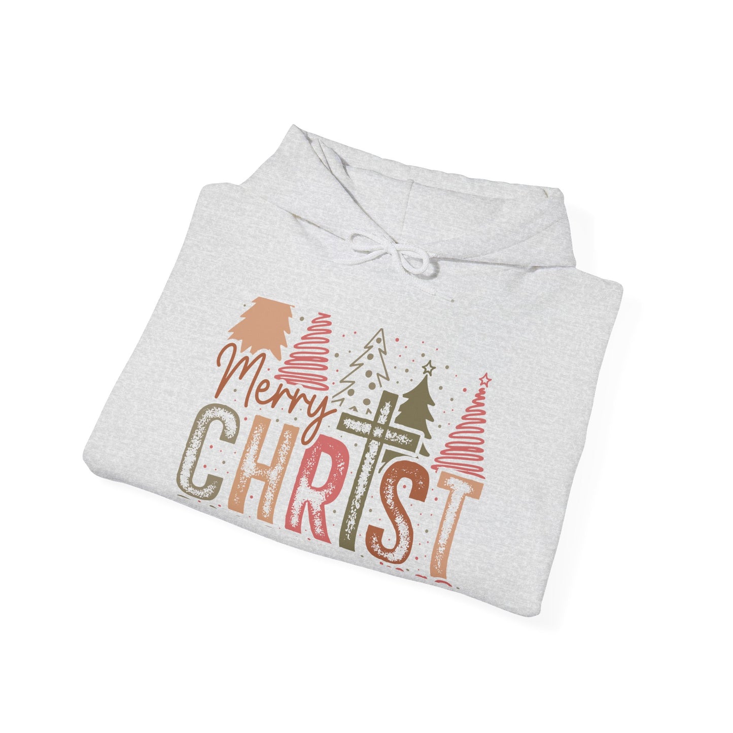 Cozy Merry Christ Hoodie for Everyone - Heavy Blend™ Sweatshirt