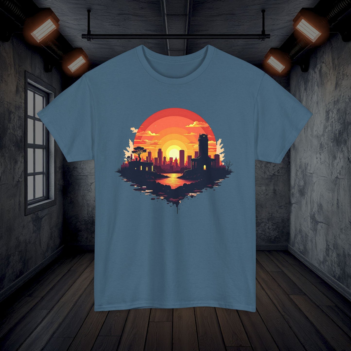 Boston Ruins Fallout 4 Tee, Unisex T-Shirt, Gamer Shirt, Fallout Fan Gift, Video Game Apparel, Geek Clothing, Post-Apocalyptic Tee