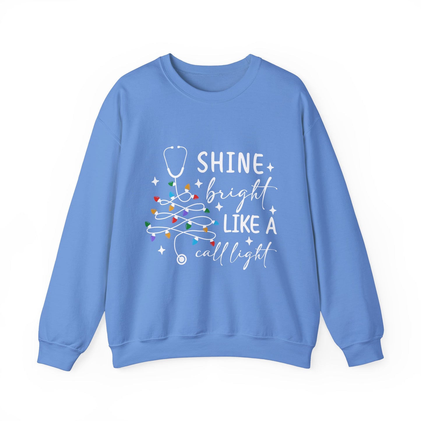 Shine Bright Nurse Sweatshirt, Medical Staff Gift, Hospital Worker Apparel, Cozy Pullover, Warm Jumper