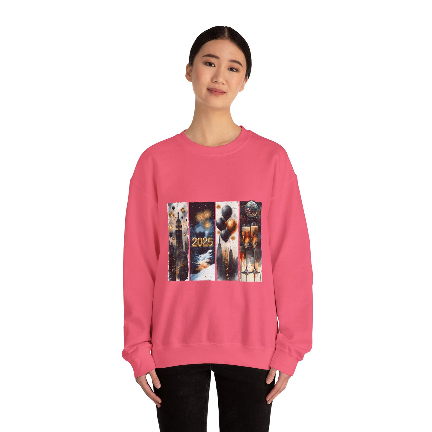 New Year 2025 Unisex Heavy Blend™ Crewneck Sweatshirt