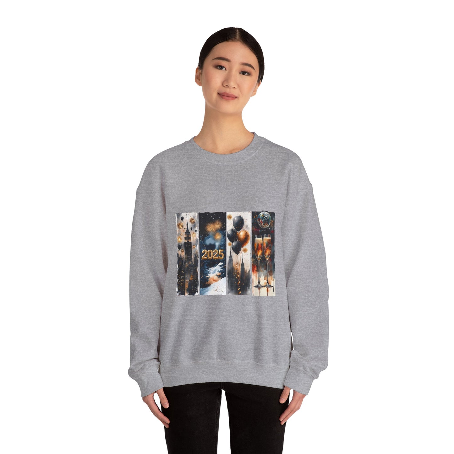 New Year 2025 Unisex Heavy Blend™ Crewneck Sweatshirt