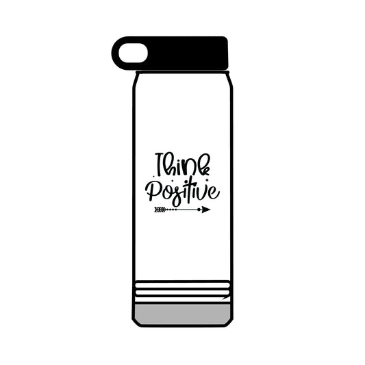 Motivational Water Bottle, 32oz - Inspiring Quote Reusable Water Bottle, Gym Hydration Flask, Fitness Gift, Positive Affirmation Drinkware,