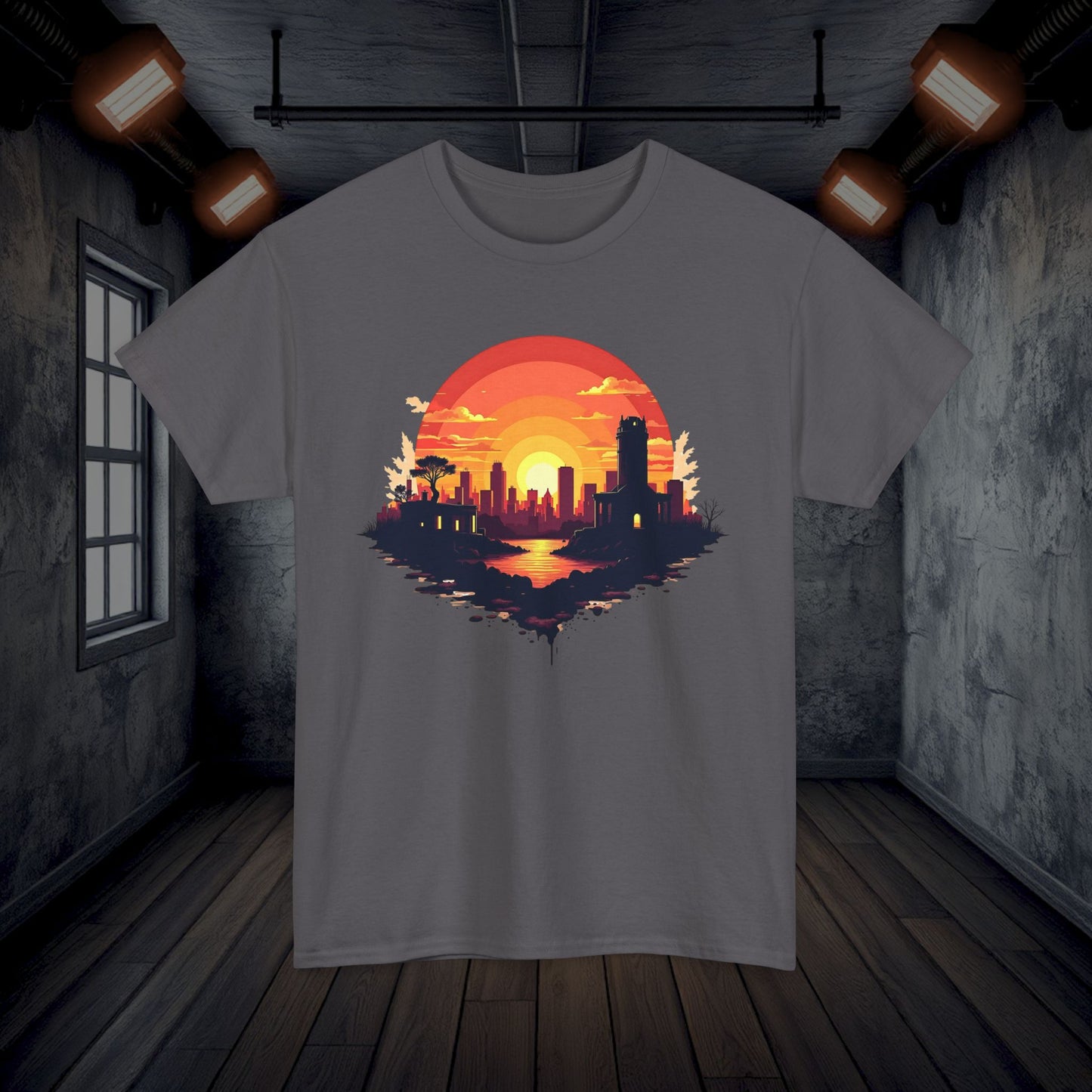 Boston Ruins Fallout 4 Tee, Unisex T-Shirt, Gamer Shirt, Fallout Fan Gift, Video Game Apparel, Geek Clothing, Post-Apocalyptic Tee