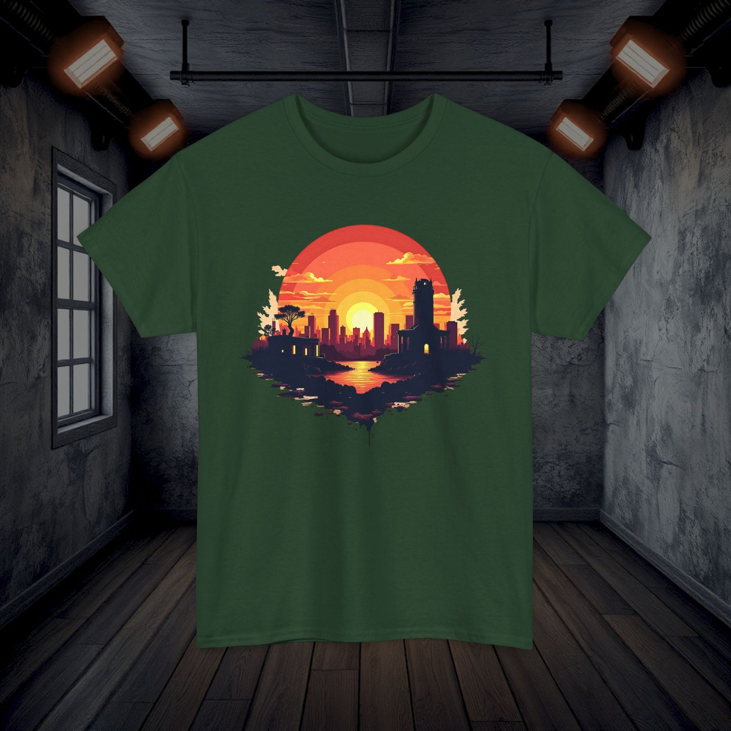 Boston Ruins Fallout 4 Tee, Unisex T-Shirt, Gamer Shirt, Fallout Fan Gift, Video Game Apparel, Geek Clothing, Post-Apocalyptic Tee