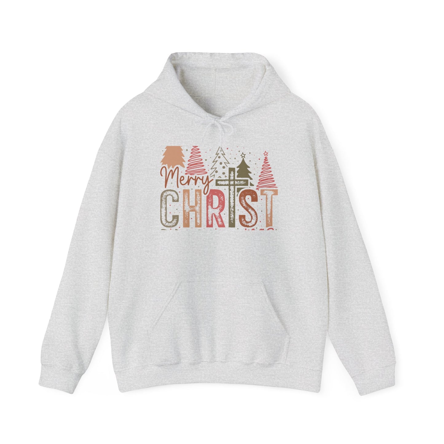 Cozy Merry Christ Hoodie for Everyone - Heavy Blend™ Sweatshirt