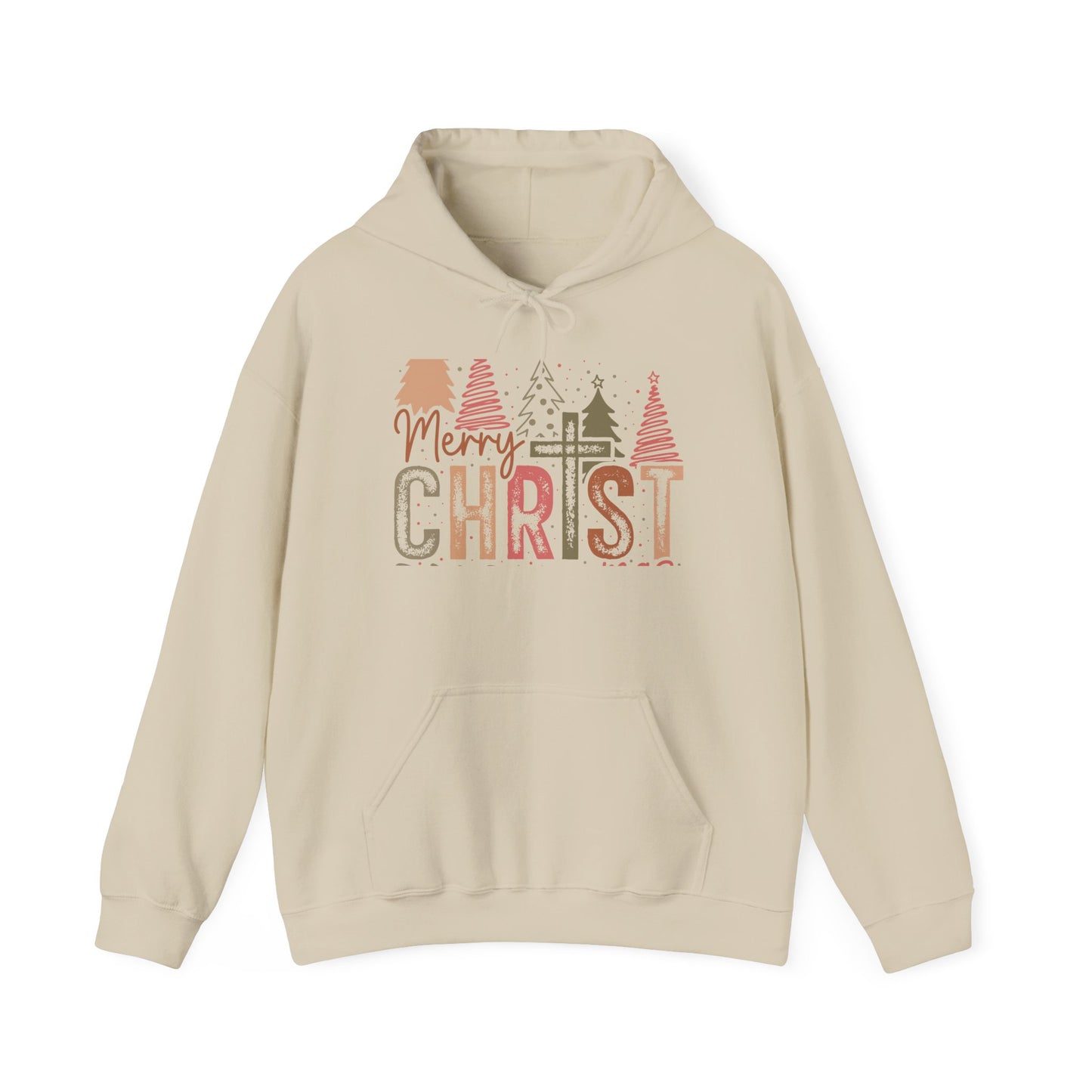 Cozy Merry Christ Hoodie for Everyone - Heavy Blend™ Sweatshirt