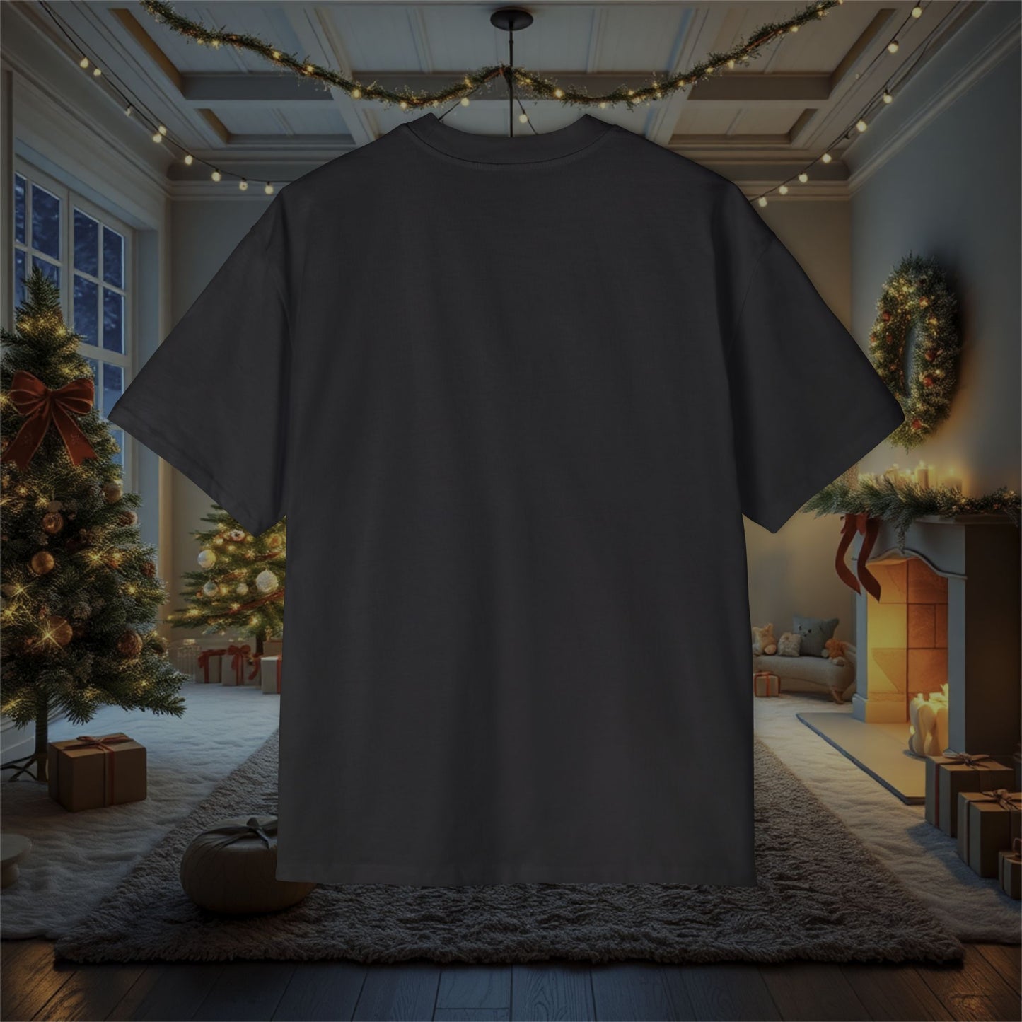 Festive Grinch Men's Oversized Tee - Comfy & Fun!