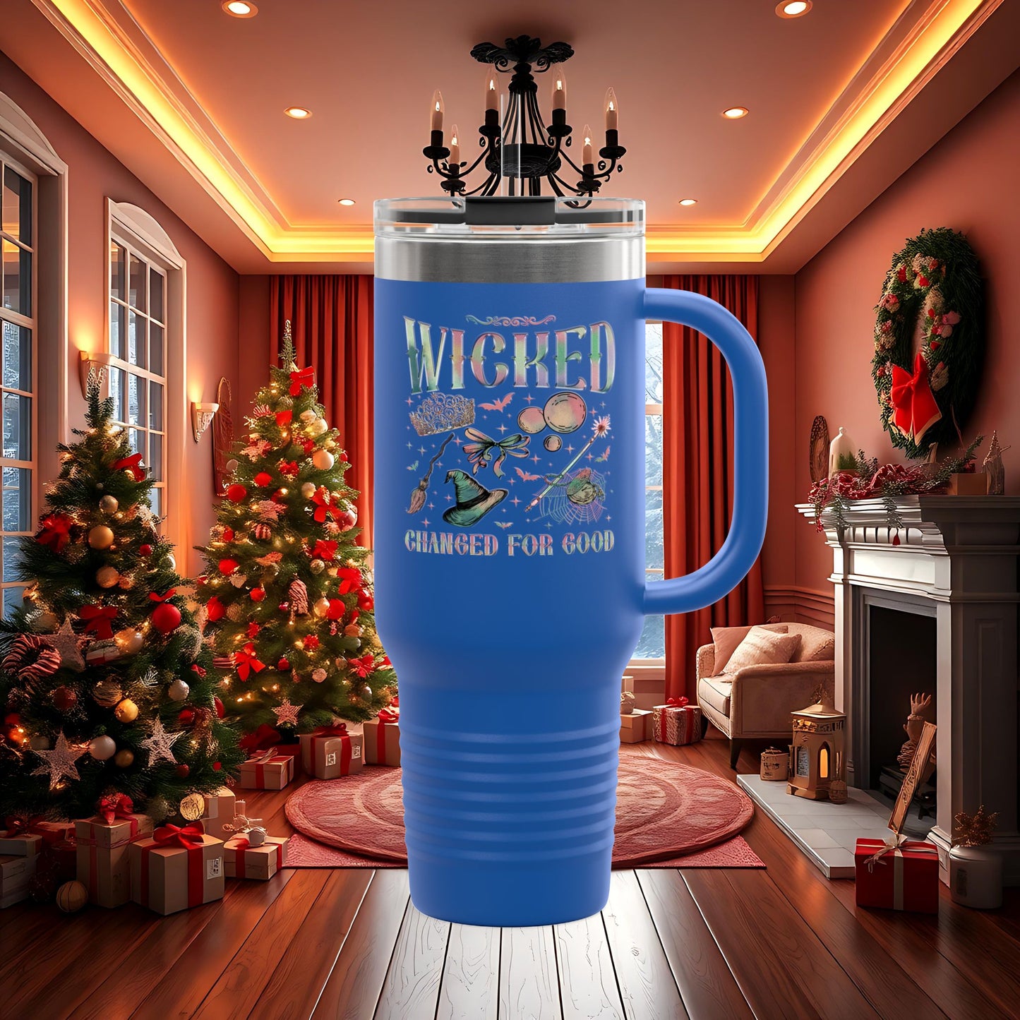 Wicked Movie Changed For Good Insulated Mug, 40oz - Unique Gift Idea, Broadway Lover Present, Musical Theater Fan Tumbler, Theatre Geek