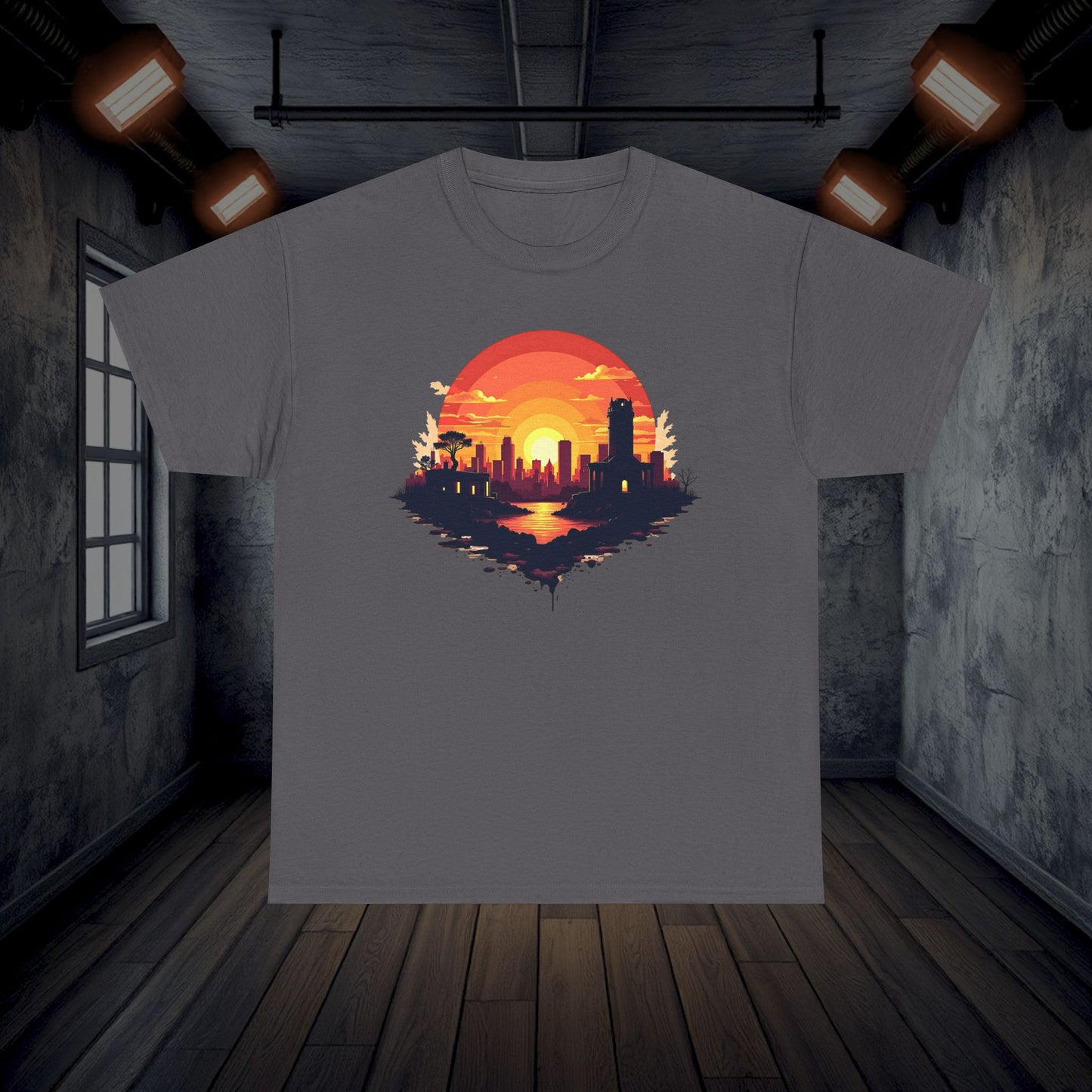 Boston Ruins Fallout 4 Tee, Unisex T-Shirt, Gamer Shirt, Fallout Fan Gift, Video Game Apparel, Geek Clothing, Post-Apocalyptic Tee